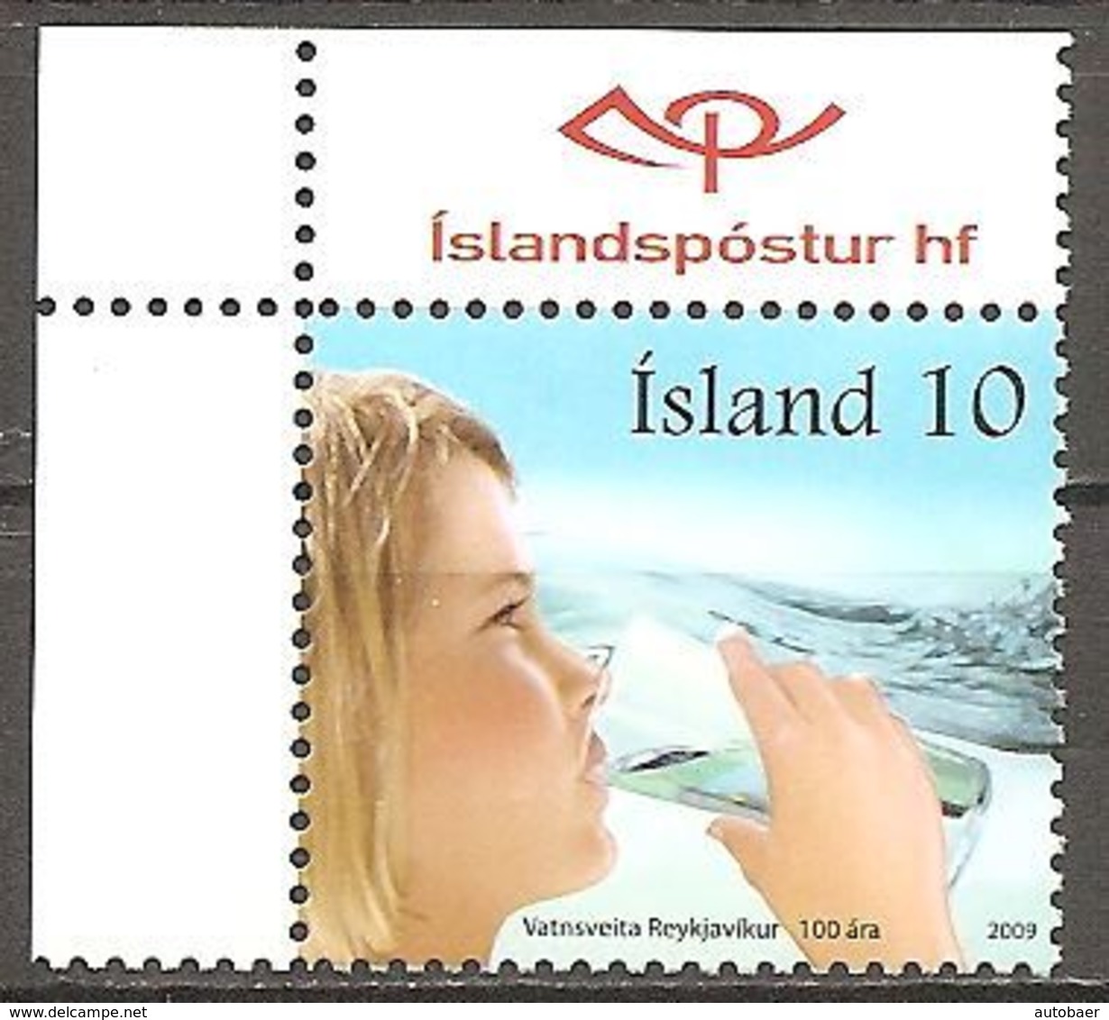 Island Iceland Islande 2009 Water Wasser Michel No. 1240 Mint Postfrisch Neuf MNH ** - Unused Stamps