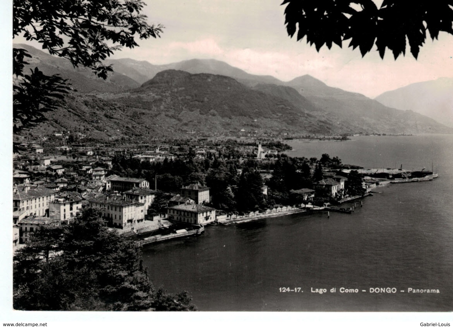 Lago Di Como - Dongo - Panorama ( Carte 10 X 15 Cm) - Como