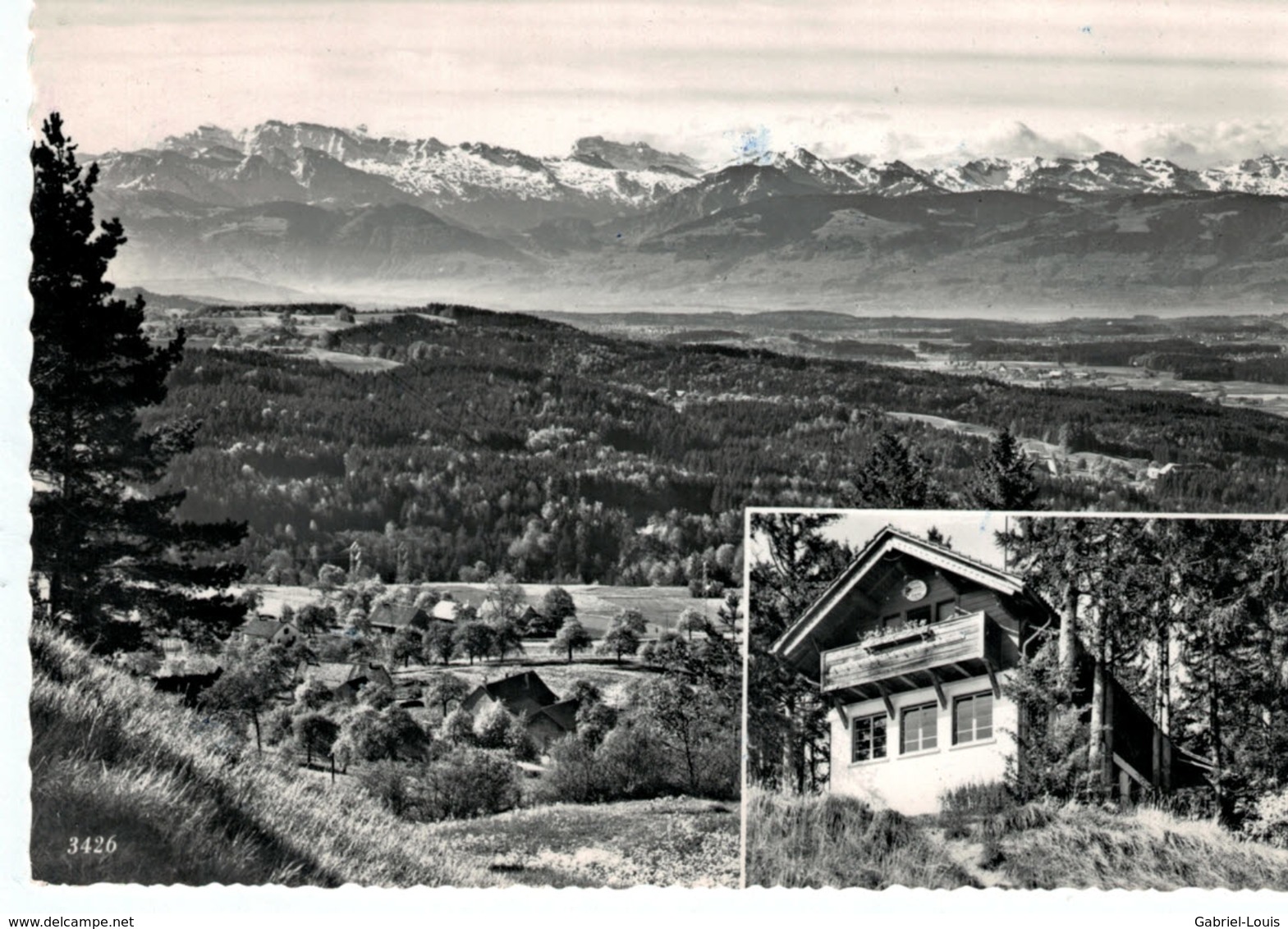 Bar Restaurant Rosinli Adetswil - Bäretswil ( Carte 10 X 15 Cm) - Bäretswil