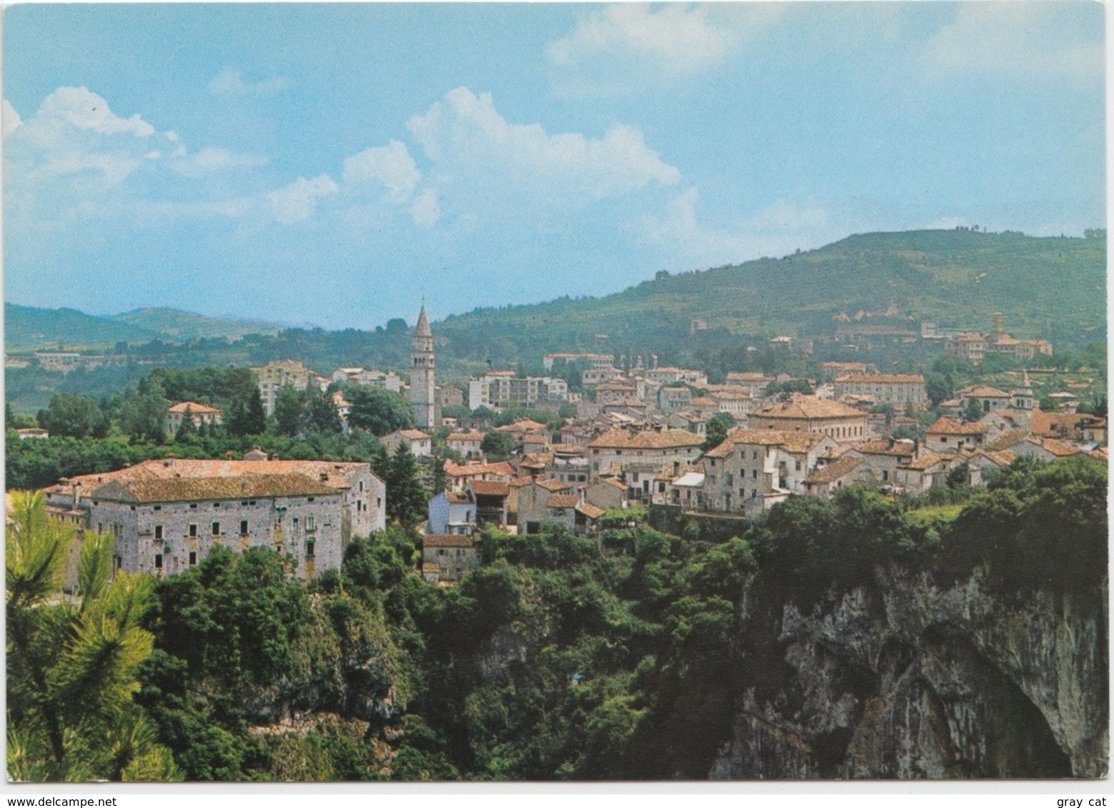 PAZIN, Croatia, 1972 Used Postcard [21232] - Croatie