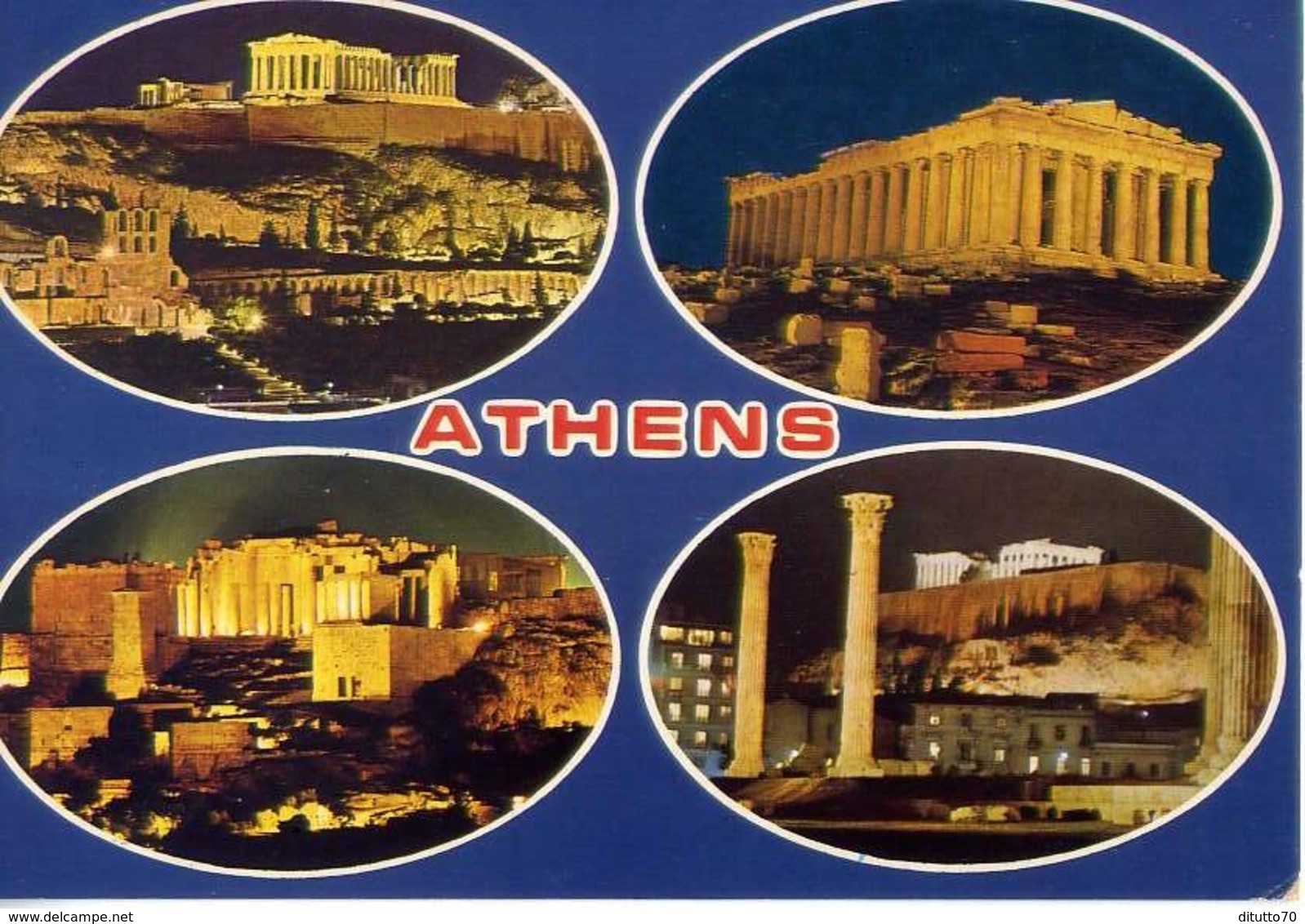 Athenes - Formato Grande Non Viaggiata – E 5 - Grecia