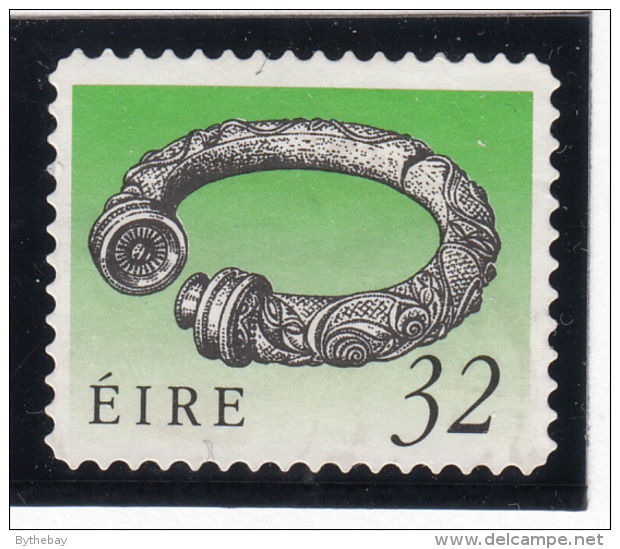 Ireland 1990-95 Used Scott #794a 32p Broighter Collar Art Treasures - Oblitérés