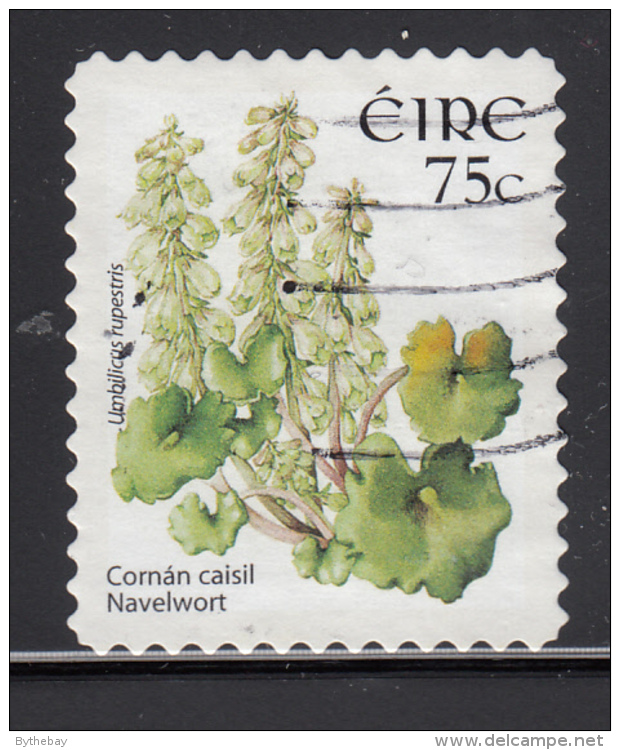 Ireland 2006 Used Scott #1655 75c Navelwort Ex Booklet - Oblitérés