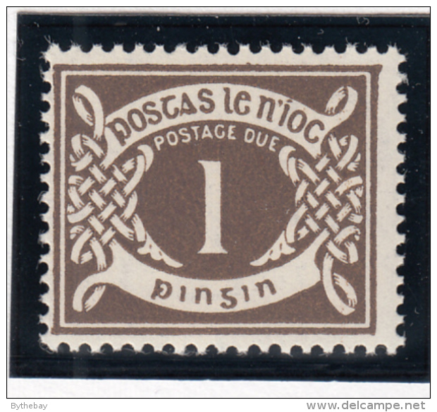 Ireland 1971 MNH Scott #J15 1p Numeral - Postage Due