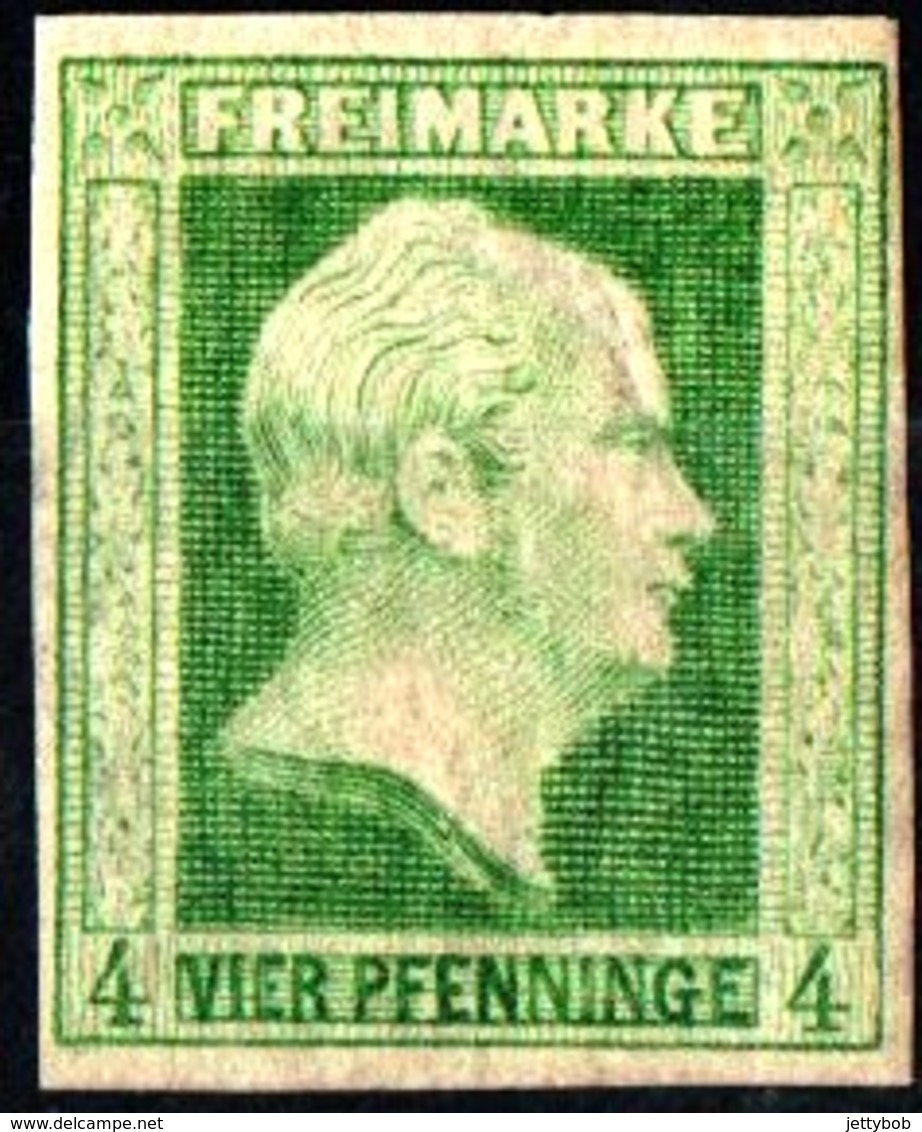 PRUSSIA 1850 Friedrich Wilhelm 4pfge Mint - Mint