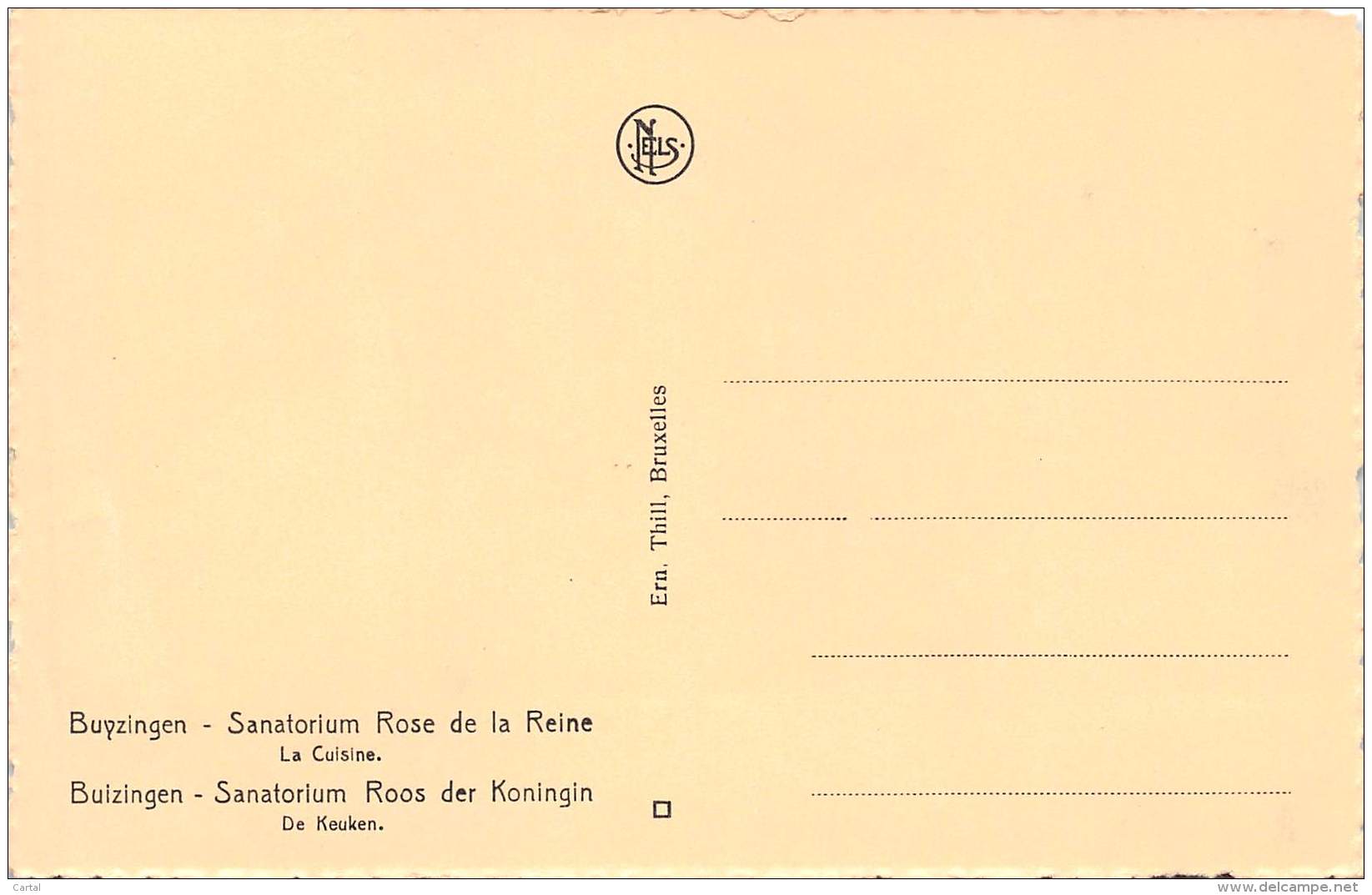 BUIZINGEN - Sanatorium Roos Der Koningin - De Keuken - Halle