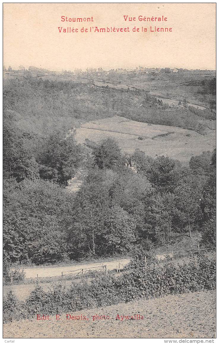 STOUMONT - Vue Générale - Vallée De L'Amblève De La Lienne - Stoumont