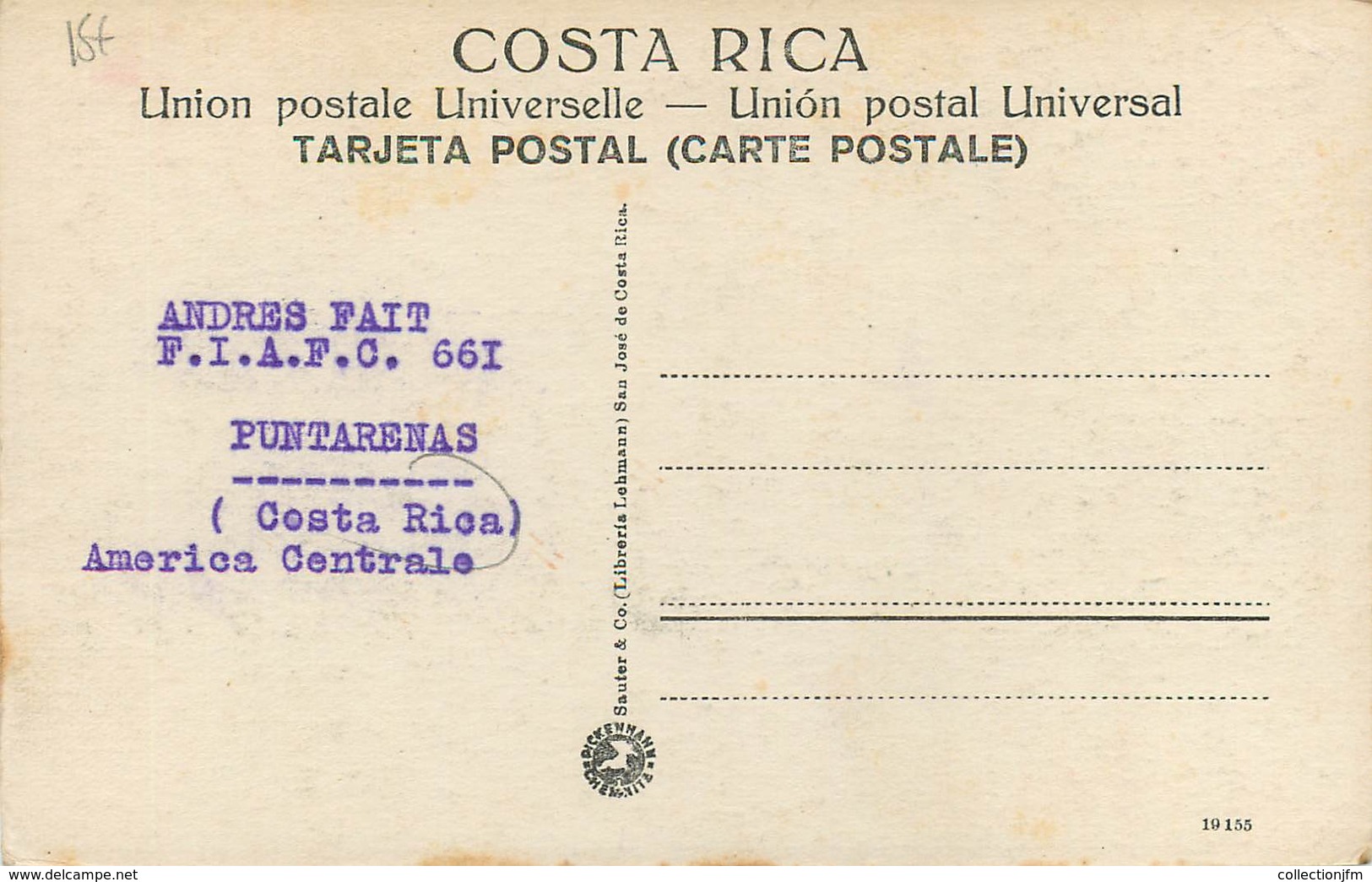 CPA COSTA RICA - Costa Rica