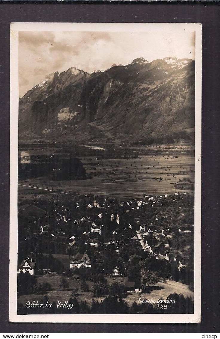 CPSM AUTRICHE - GÖTZIS - Götzis Vrlbg. - Très Jolie Vue Générale De La Ville Dans La Vallée - Götzis