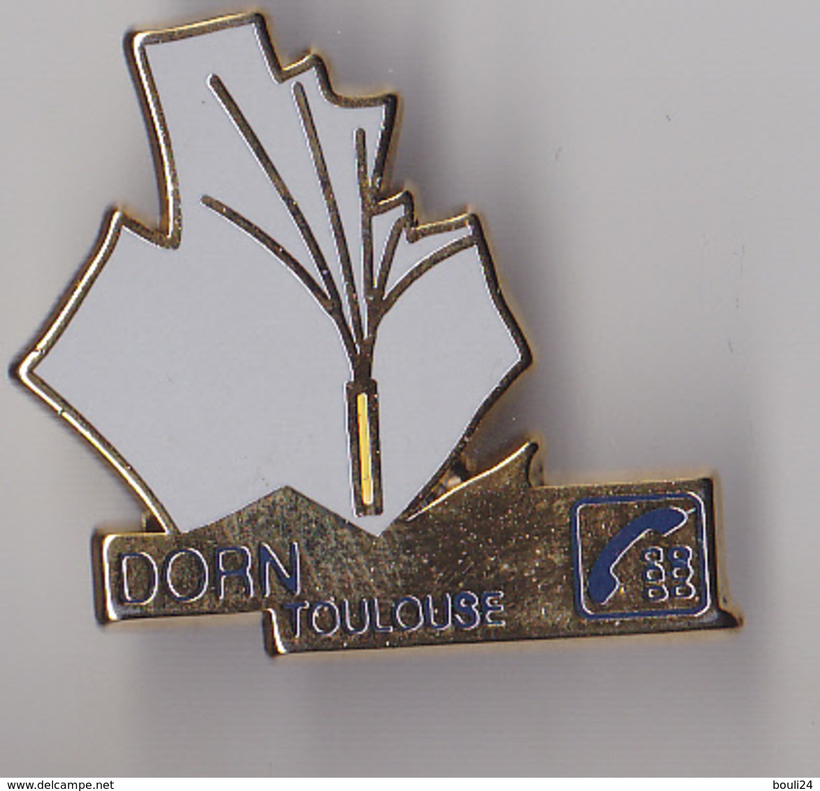 PIN'S   EN ZAMAC THEME FRANCE TELECOM  DORN TOULOUSE - France Telecom