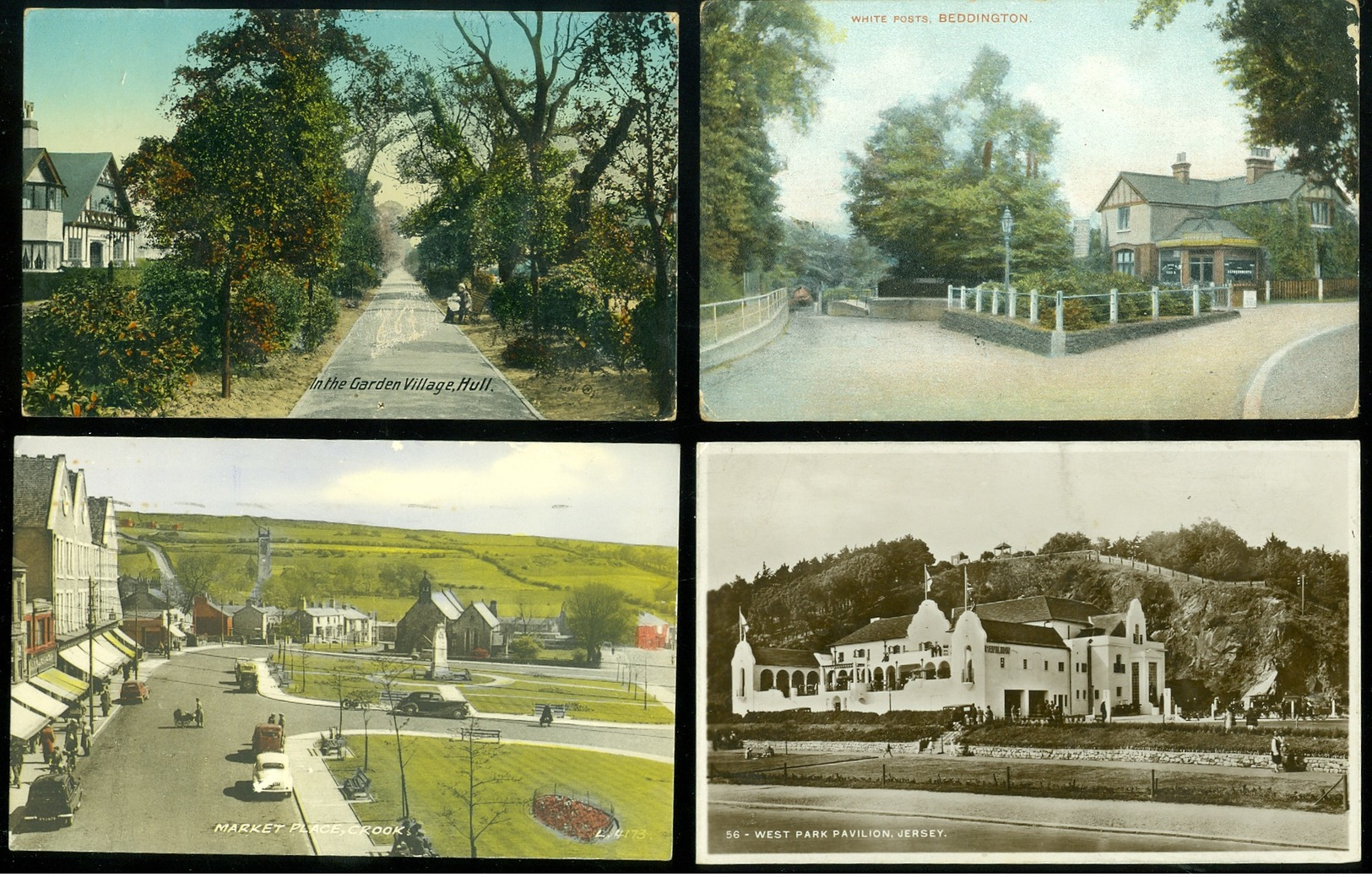 Beau lot de 60 cartes postales d' Angleterre  England   Mooi lot van 60 postkaarten van Engeland - 60 scans