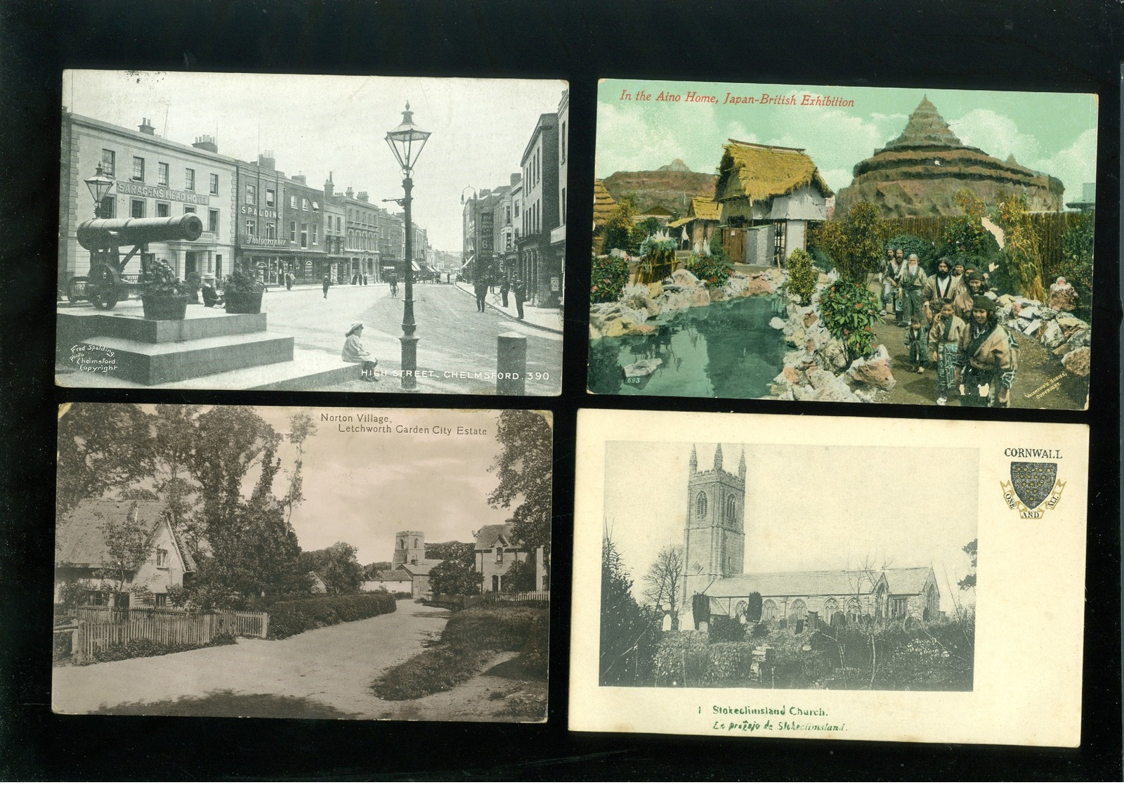 Beau lot de 60 cartes postales d' Angleterre  England   Mooi lot van 60 postkaarten van Engeland - 60 scans