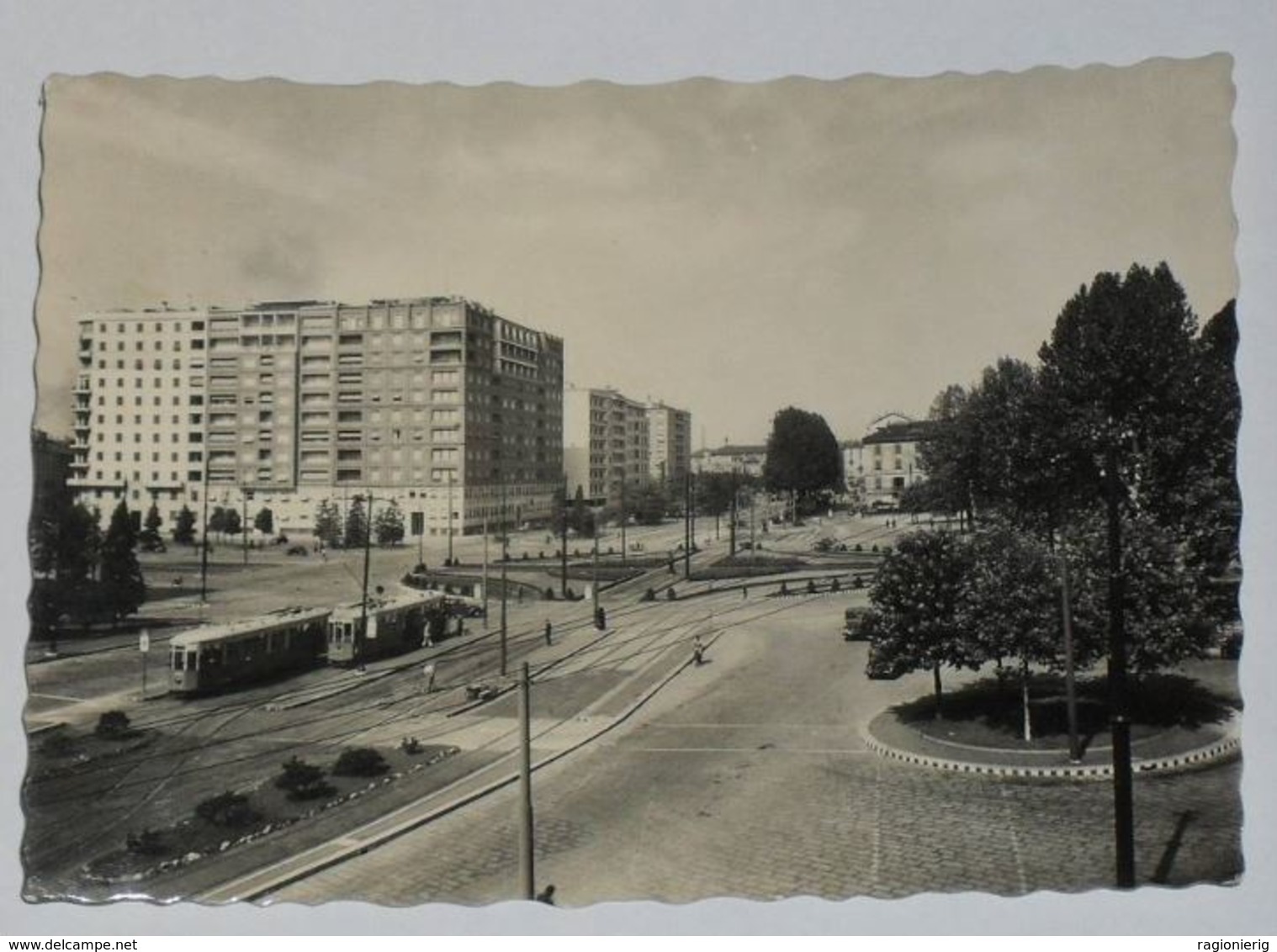 MILANO - Piazzale Fiume - Tram - Filobus - 1941 - Milano (Milan)