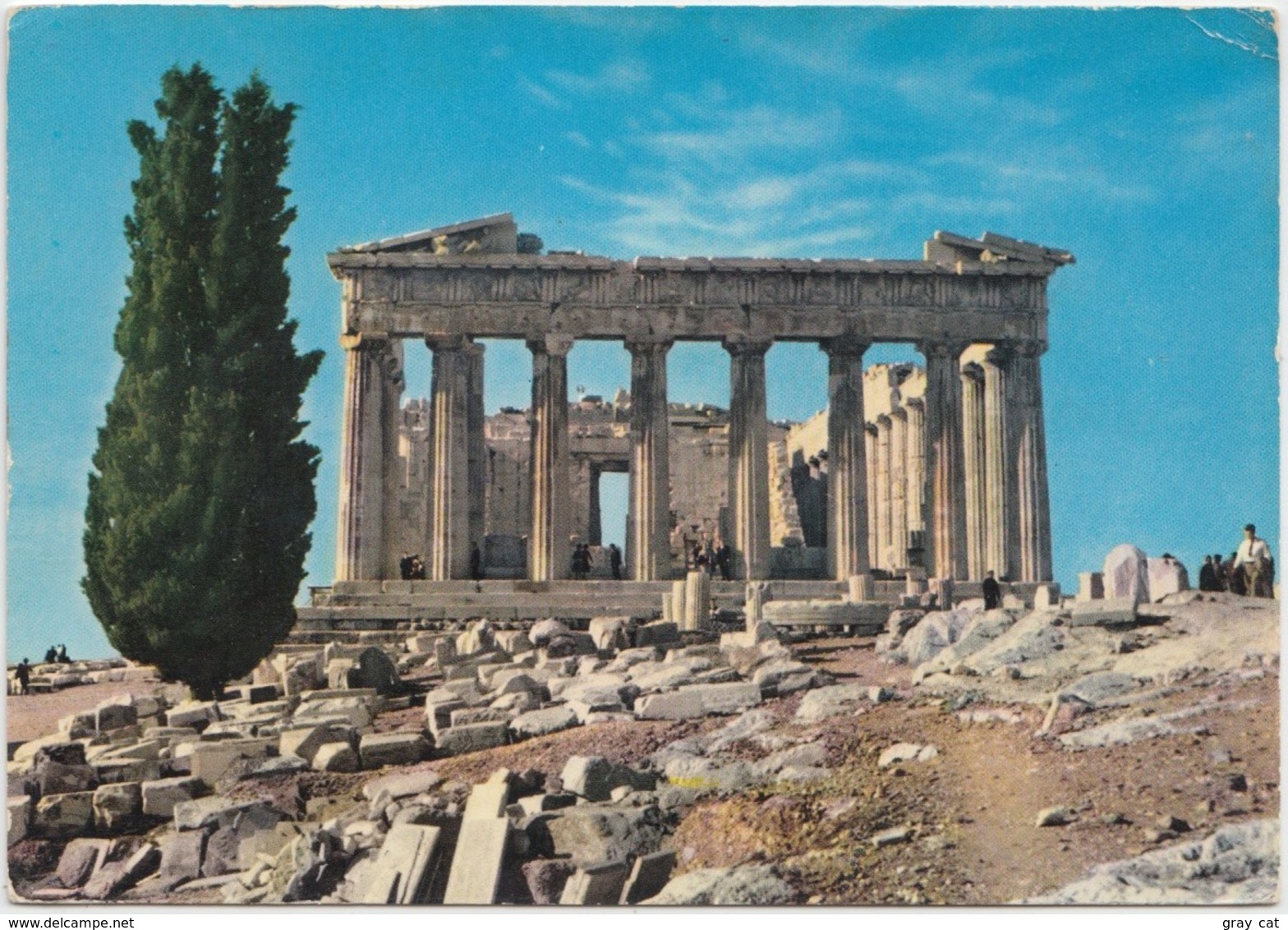 Greece, Athens, The Parthenon, 1967 Used Postcard [21248] - Greece
