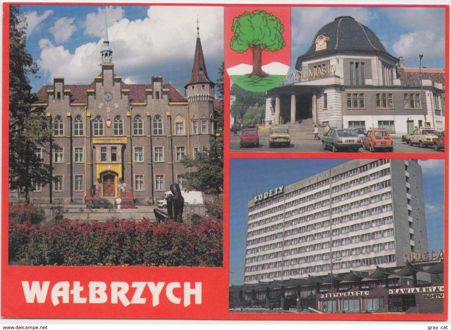 WALBRZYCH, Poland, Multi View, Used Postcard [21260] - Poland