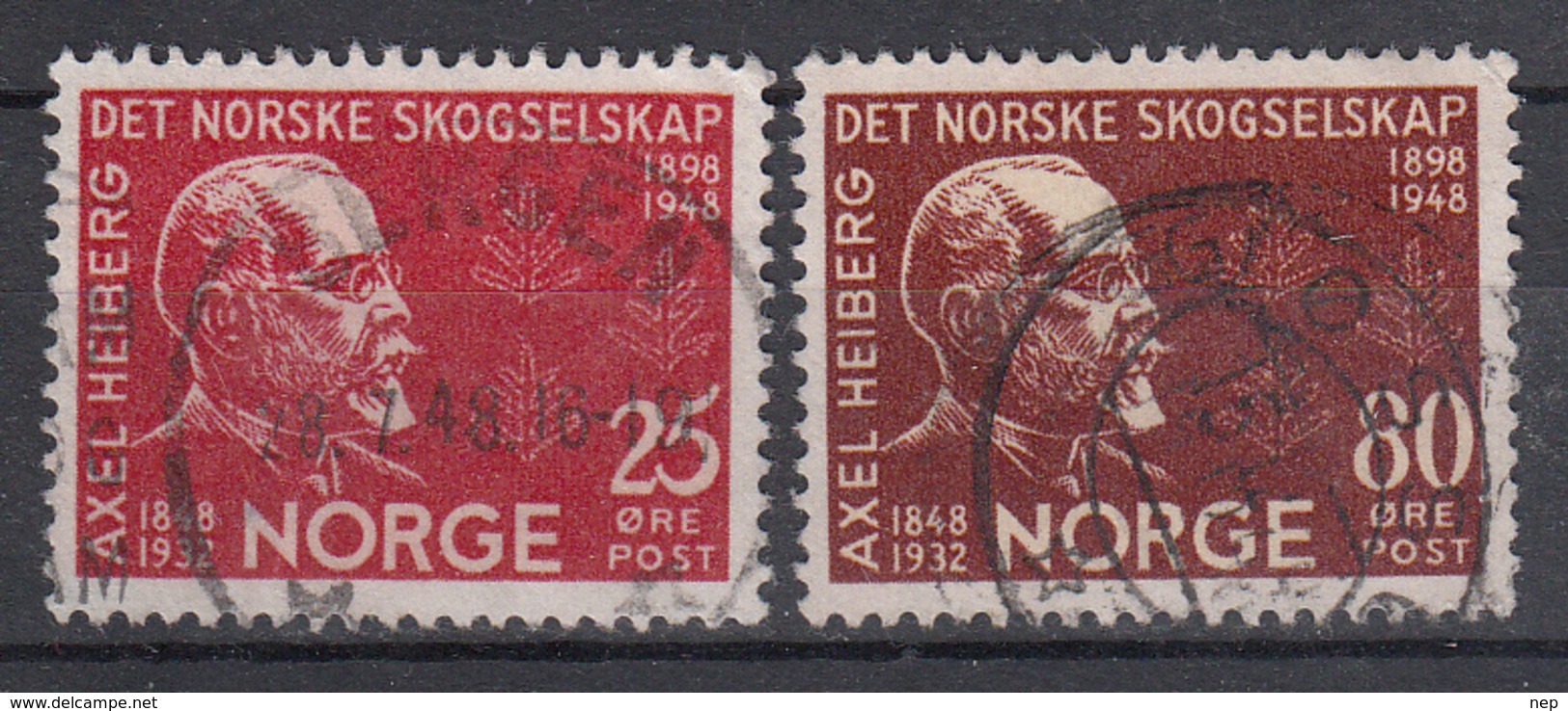 NOORWEGEN - Michel - 1948 - Nr 336/37 - Gest/Obl/Us - Used Stamps