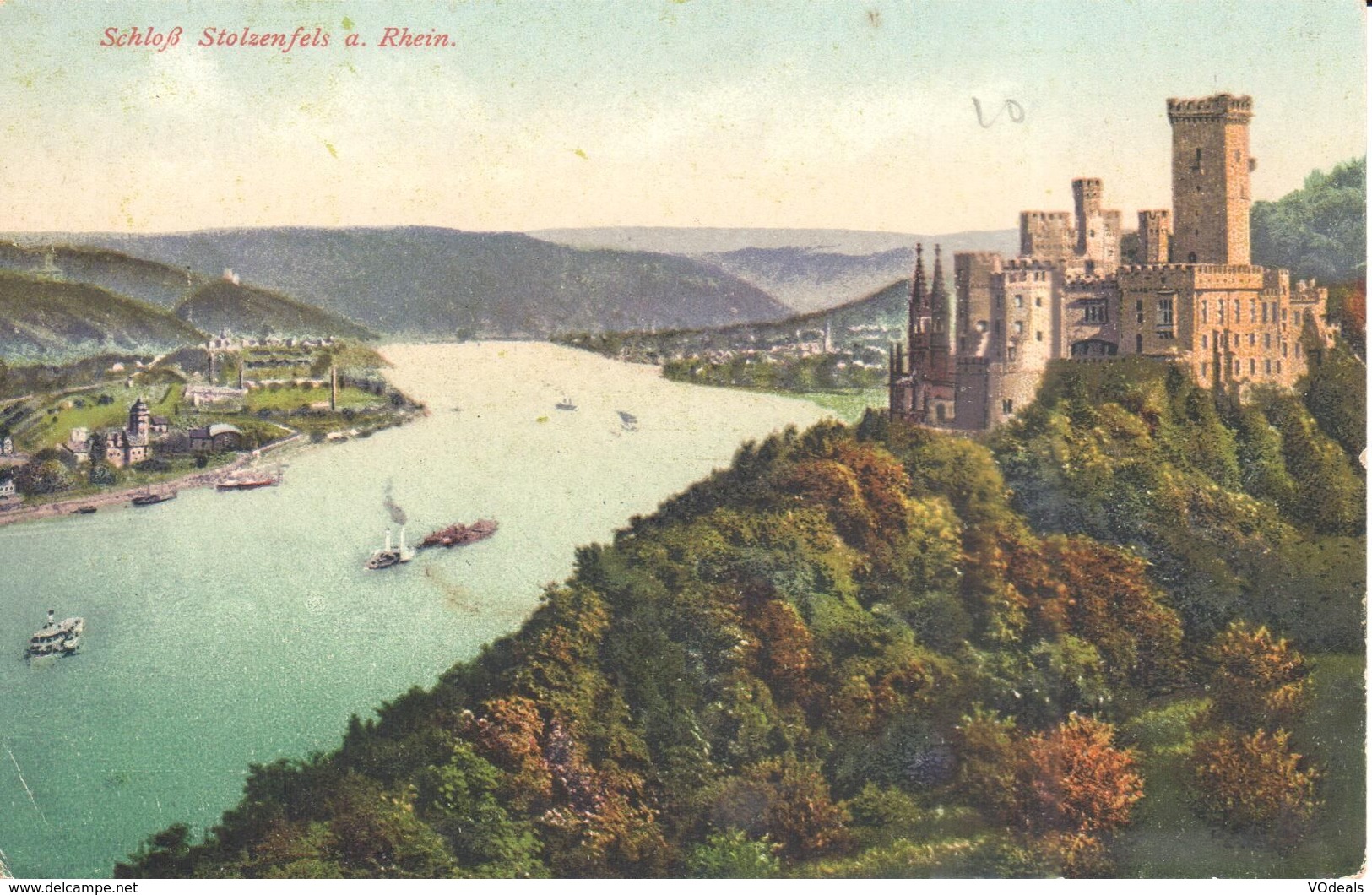 Rhénanie-Palatinat - CPA - Koblenz - Schloss Stolzenfels A. Rhein - Koblenz