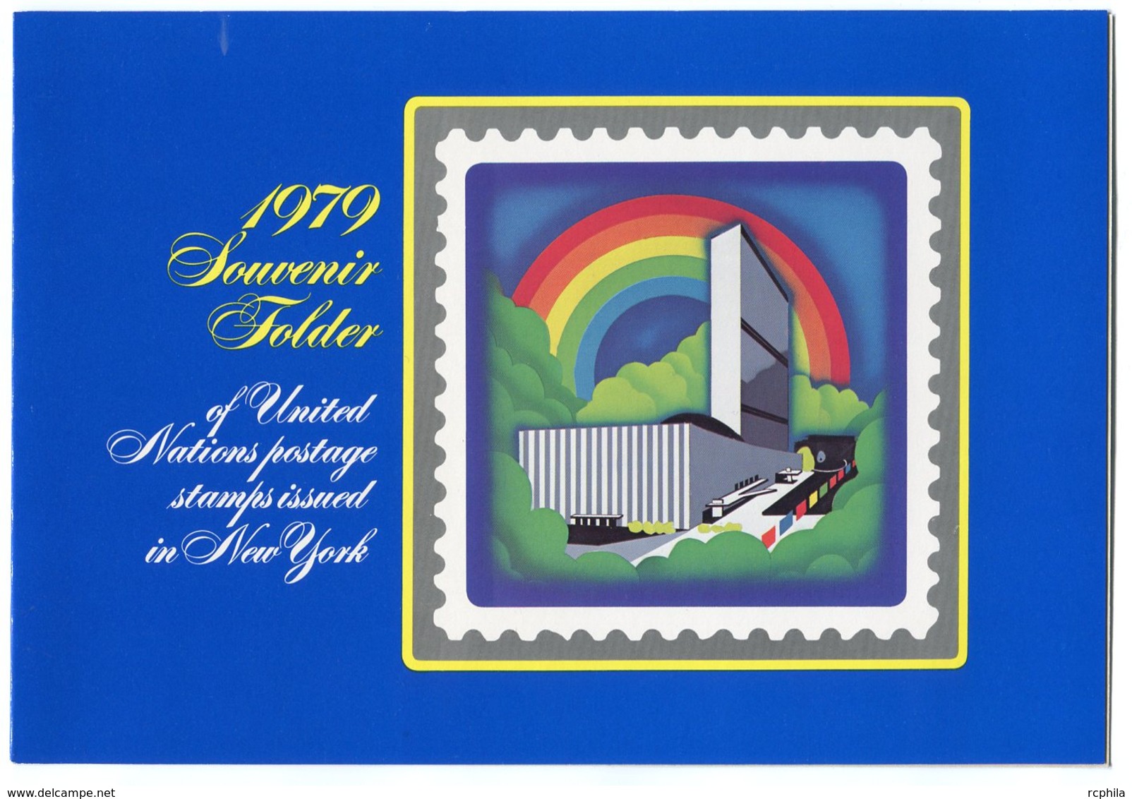 RC 9003 NATIONS UNIES 1979 SOUVENIR FOLDER NEUF ** - Storia Postale