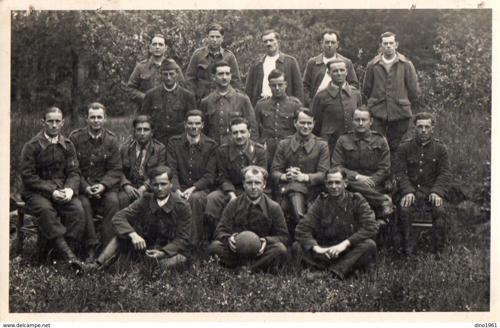 CPA 2198 - MILITARIA - Carte Photo Militaire - Football - Prisonniers De Guerre Stalag VI. G Allemagne Pour ANTONY - Personnages