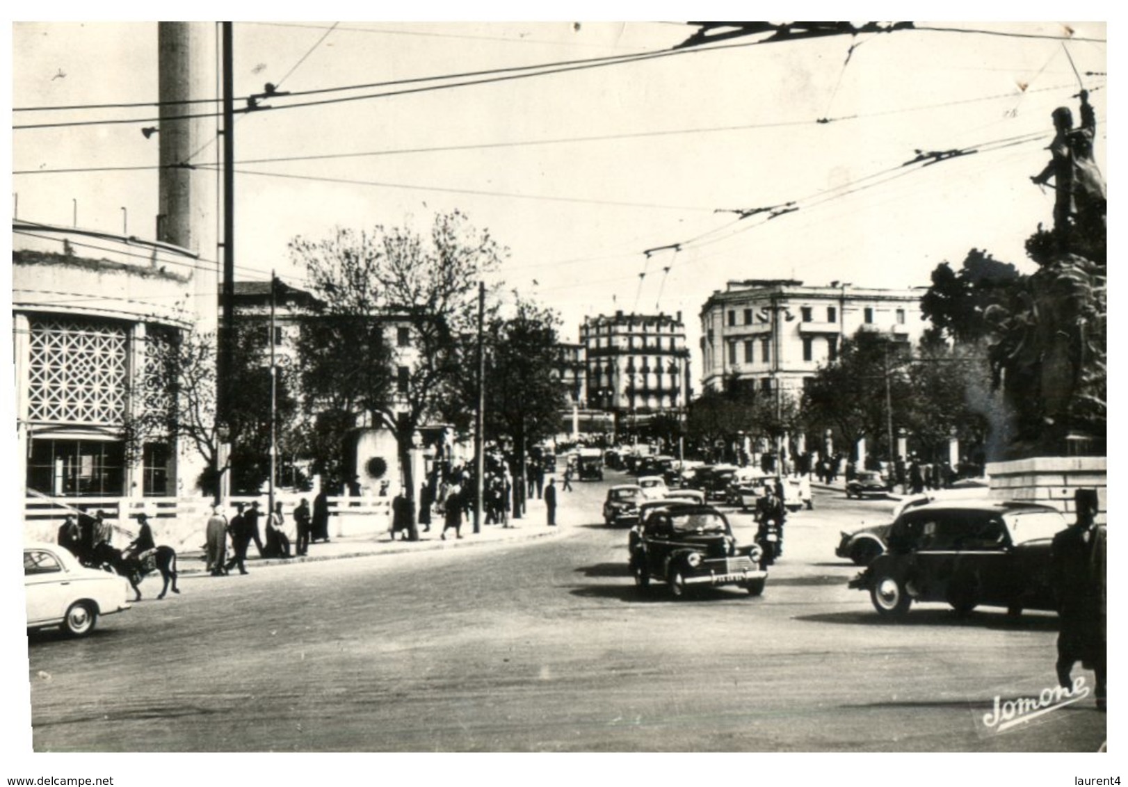 (ORL 505) Old Postcard -Algeria - Constantine - Avenue Liagne - Chlef (Orléansville)