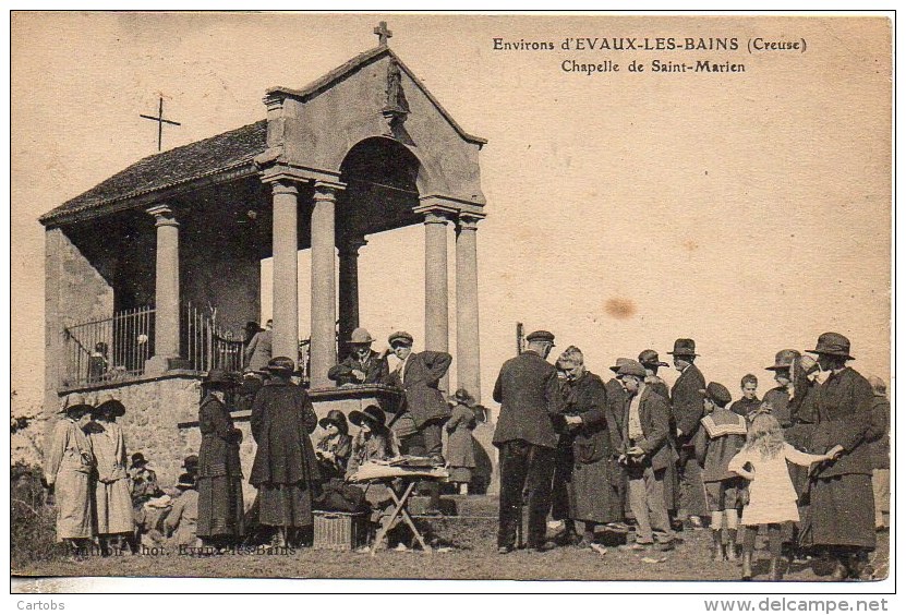 23  Environs D'EVAUX-les-BAINS  Chapelle De SAINT-MARIEN - Evaux Les Bains