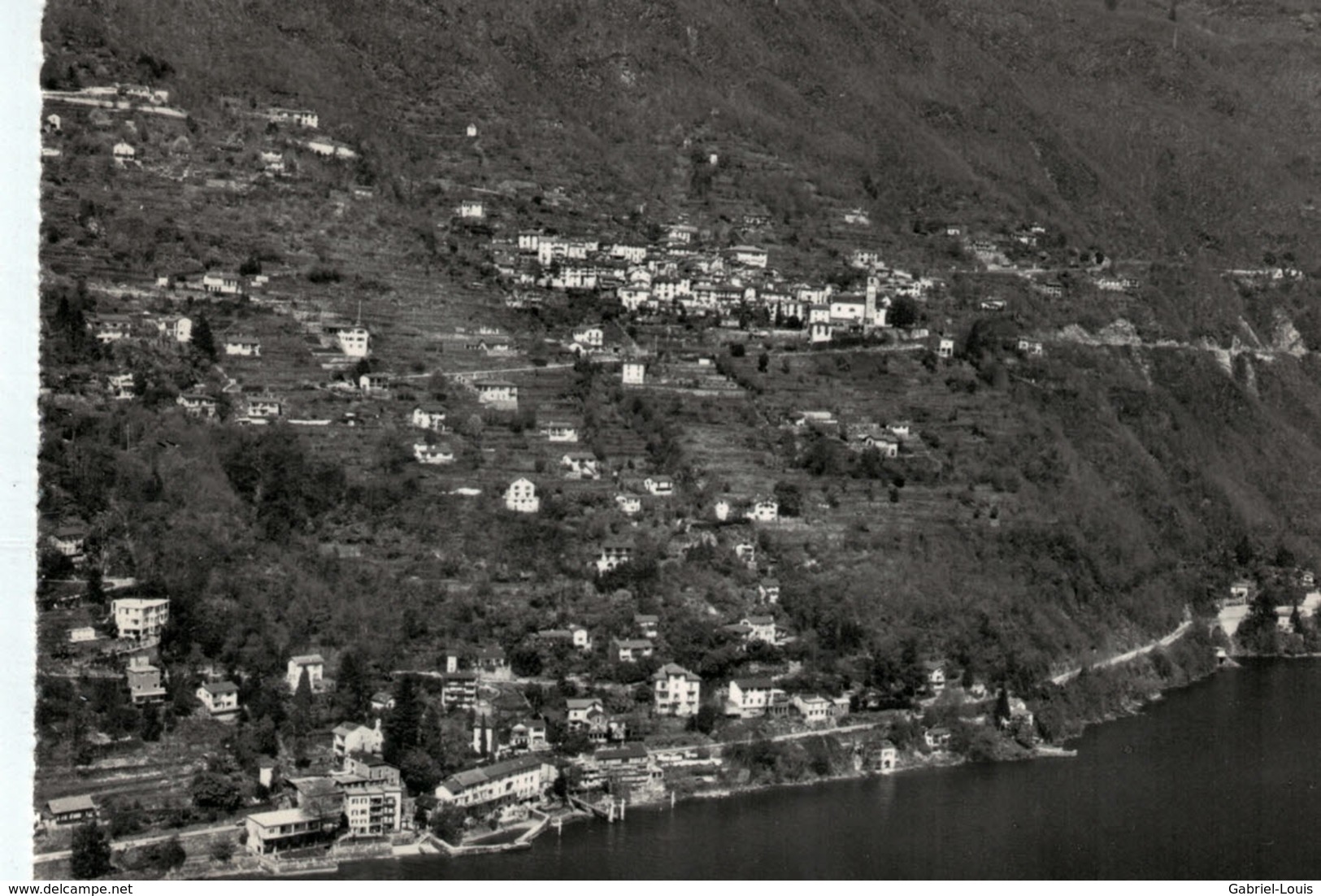 Porto Ronco E Ronco S/Ascona ( Carte 10 X 15 Cm) - Ronco Sopra Ascona