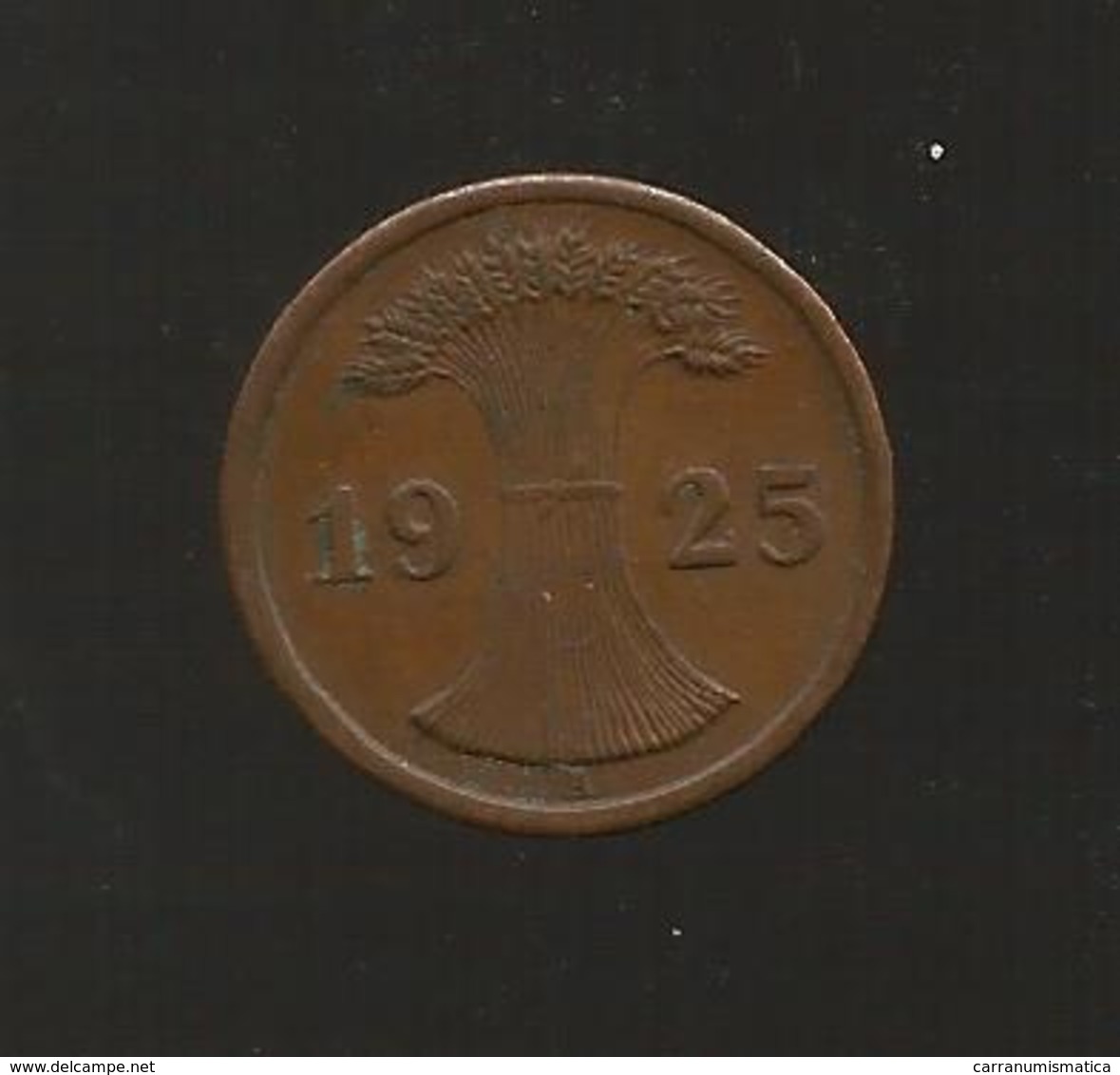 DEUTSCHLAND -  Weimarer Republik - 2 RENTENPFENNIG ( 1925 A ) - 2 Renten- & 2 Reichspfennig