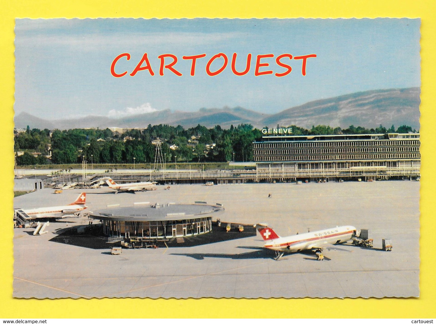 ֎ AIRPORT/ AEROPORT ֎ Aérogare GENEVE COINTRIN  ֎ Le Nouvel Aéroport - Genève