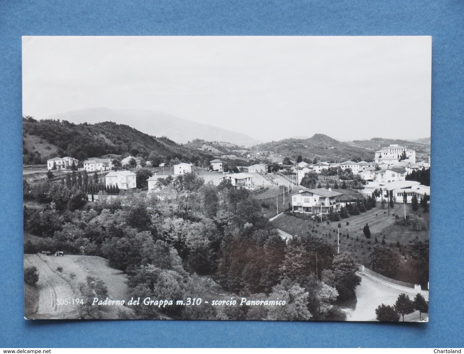 Cartolina Paderno Del Grappa - Scorcio Panoramico - 1957 - Treviso