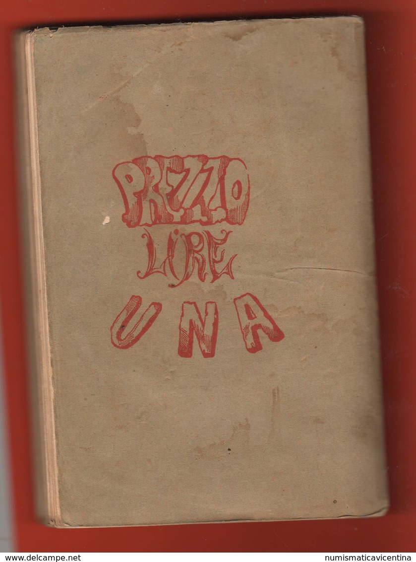 Lunario Almanacco Del Fanfulla  1872  Da Lire 1  Libro - Altri & Non Classificati