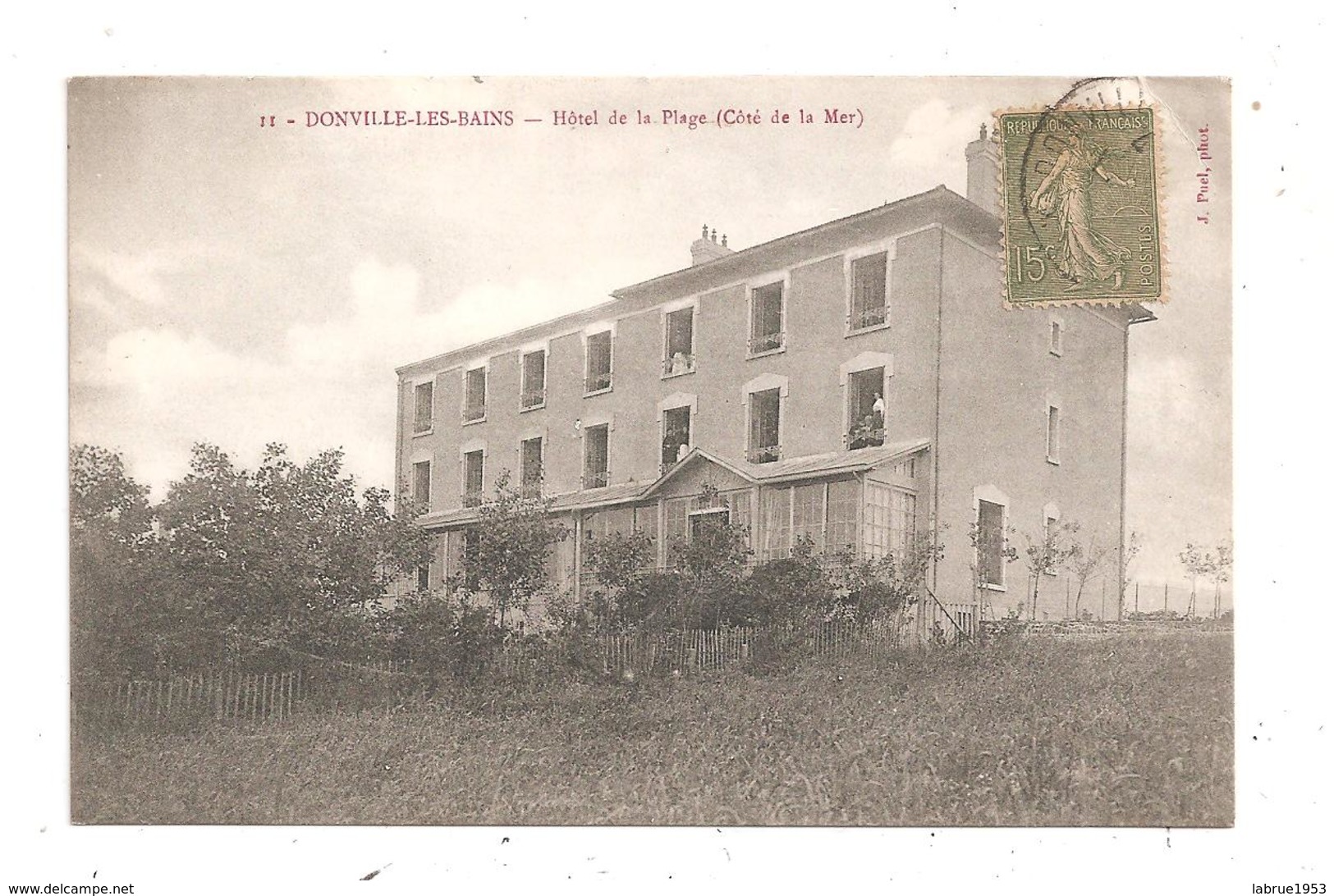Donville-Les-Bains-Hôtel De La Plage-(C.5258) - Autres & Non Classés