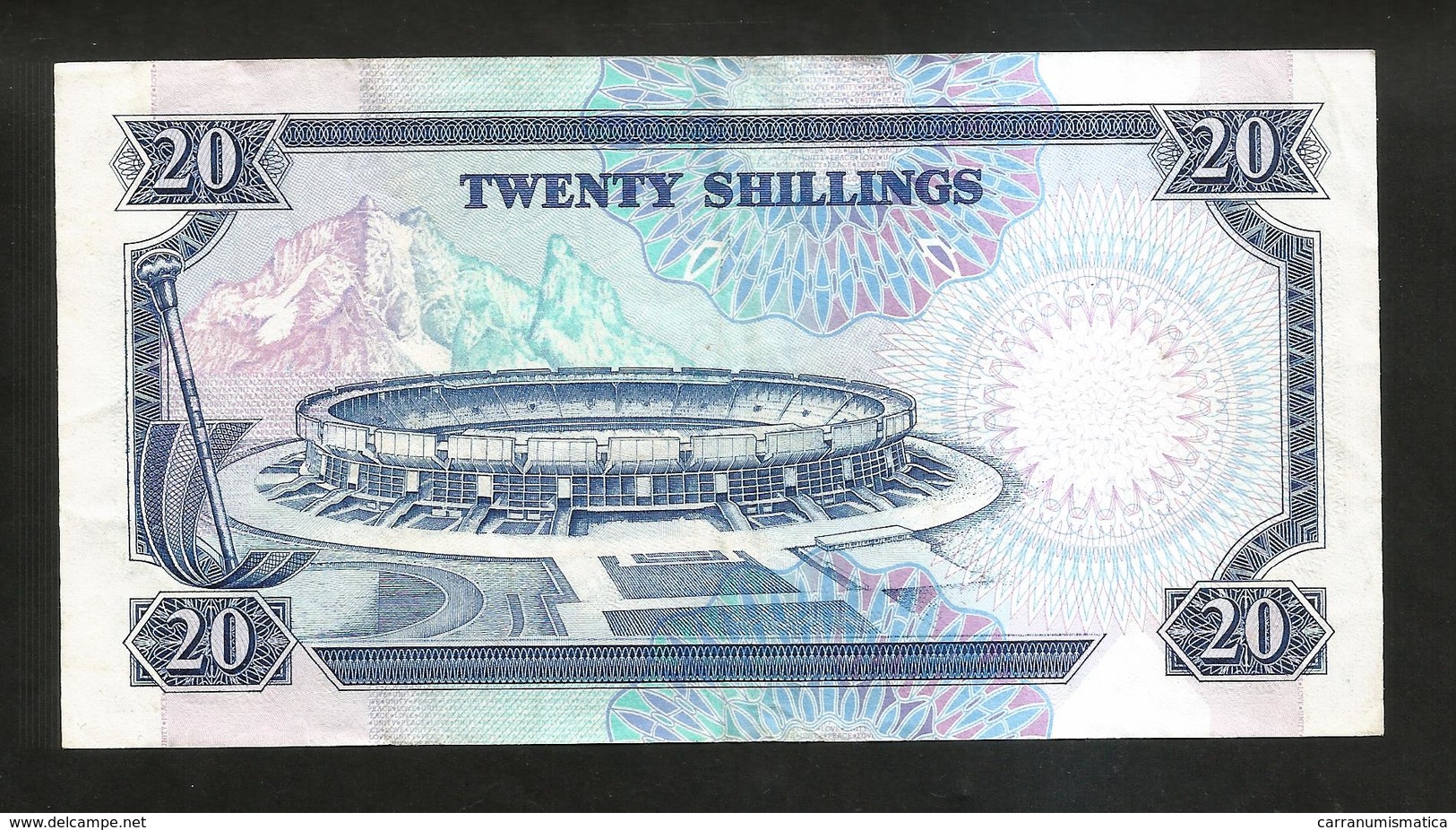 KENYA - CENTRAL BANK Of KENYA - 20 SHILLINGS (1991) - D. TOROITICH ARAP MOI - Kenia