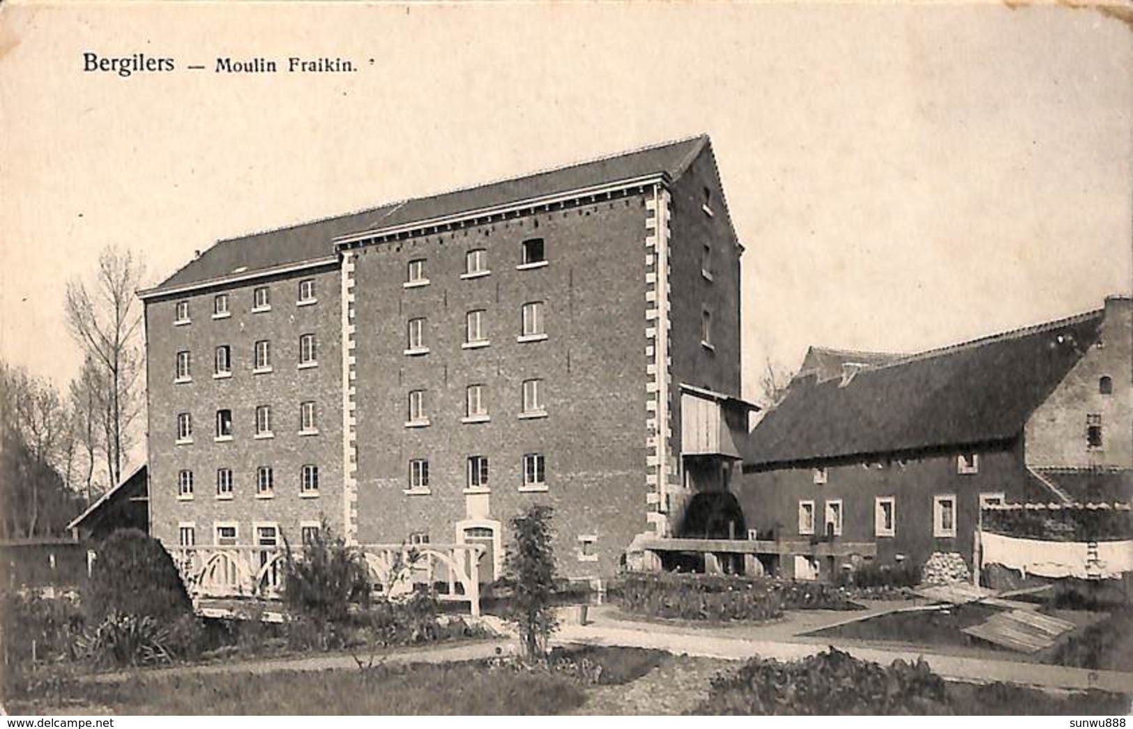 Bergilers - Moulin Fraikin (Edit. H Désart) - Oreye