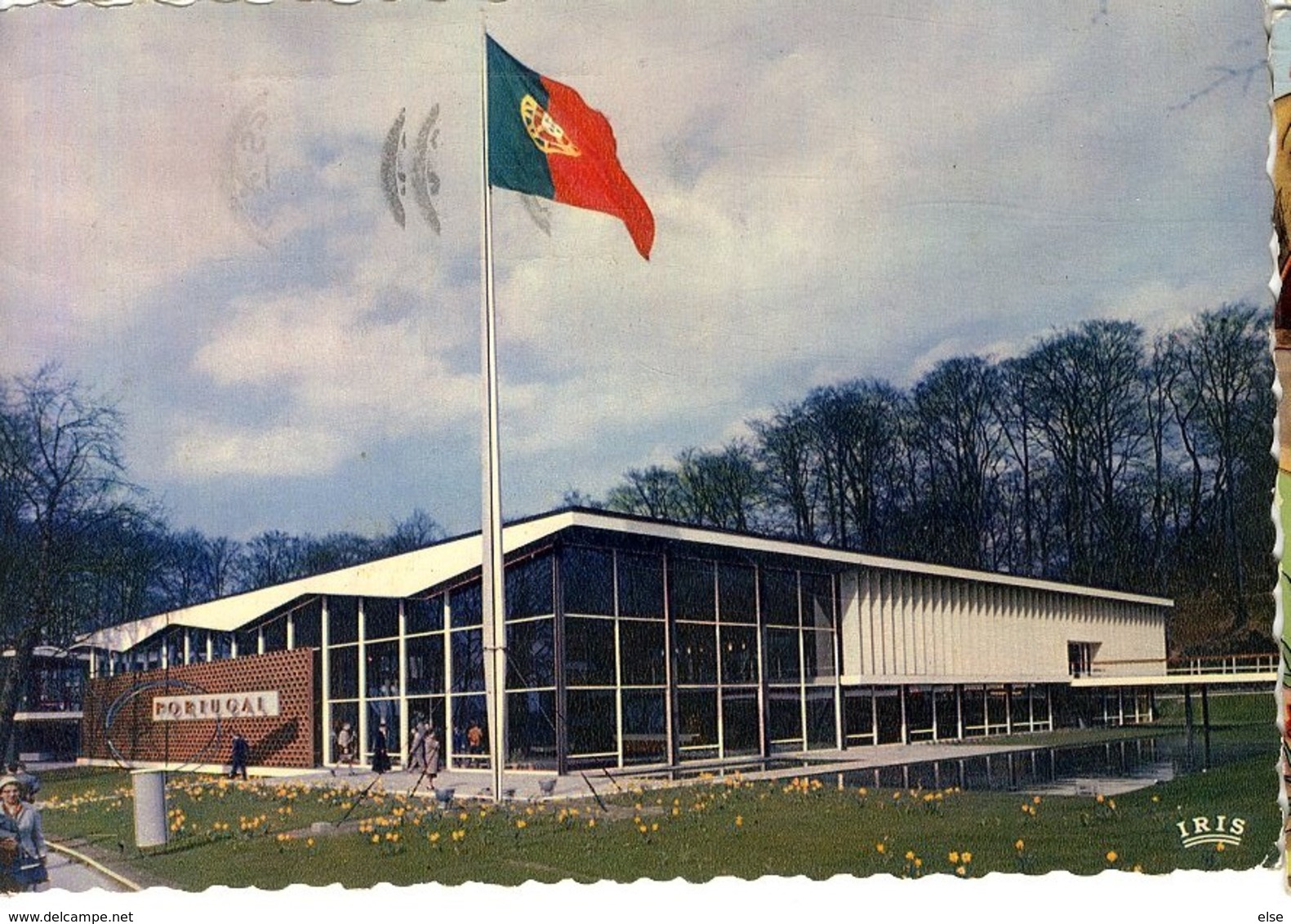 BELGIQUE   -  PAVILLON DU PORTUGAL -  CPM 1950/60 - Organismos Internacionales