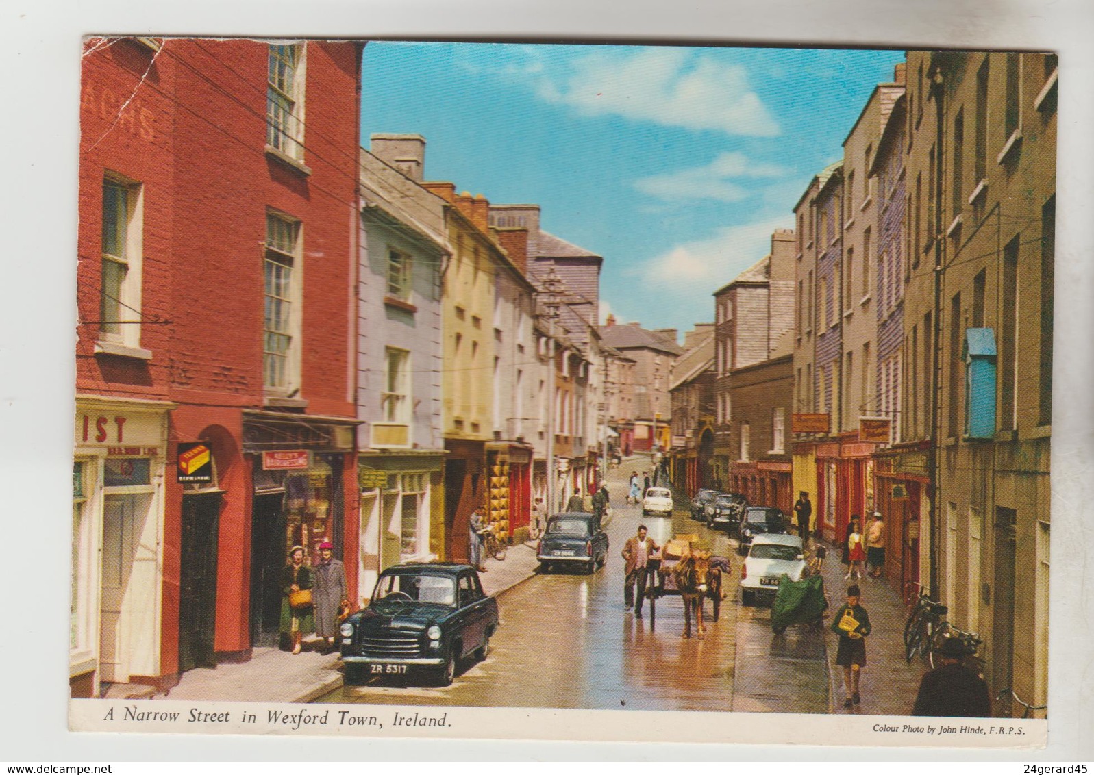 CPSM WEXFORD TOWN (KIrlande-Wexford) - A Narrow Street - Wexford