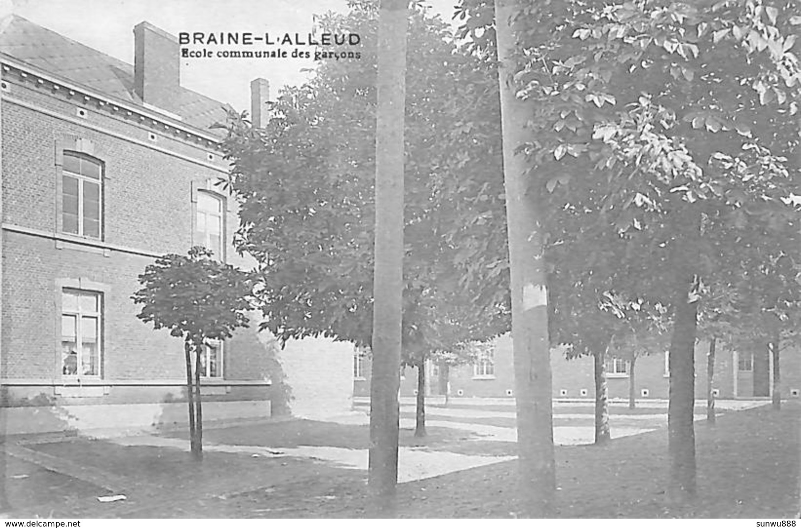 Braine-l'Alleud - Ecole Communale Des Garçons (Edit. M. Glibert-Flamand) - Braine-l'Alleud