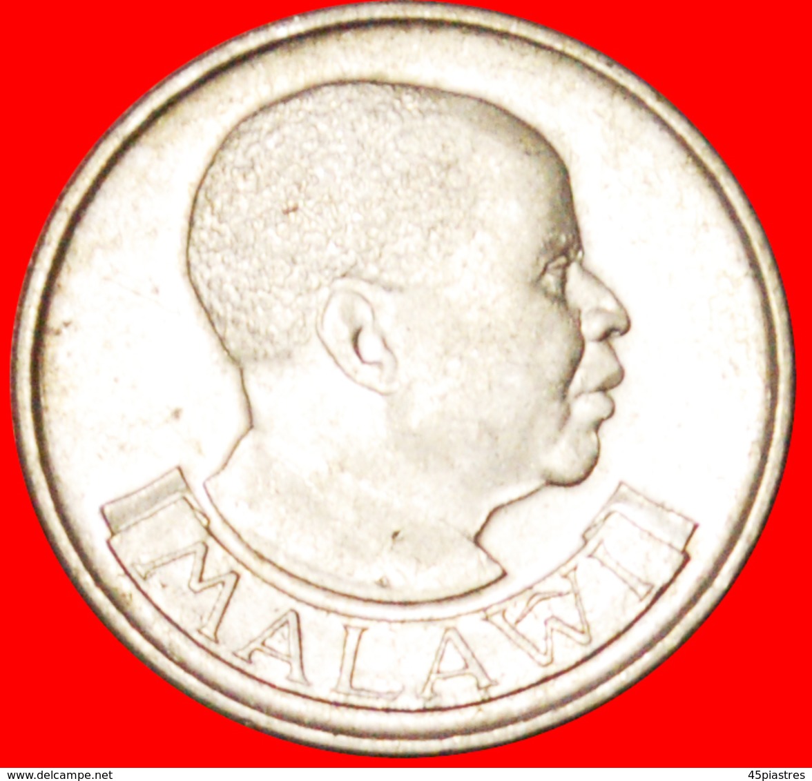 # BANDA (1898-1997): MALAWI ★ 5 TAMBALA 1989 MINT LUSTER! LOW START ★  NO RESERVE! - Malawi