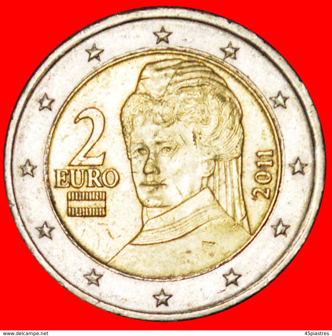 * BERTHA VON SUTTNER 1843-1914: AUSTRIA ★ 2 EURO 2011!  LOW START ★  NO RESERVE! - Austria