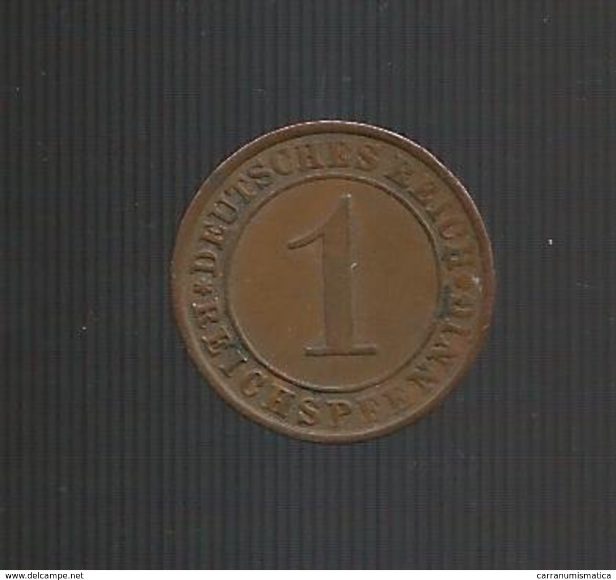 DEUTSCHLAND / GERMANY - Weimarer Republik - 1 REICHSPFENNIG ( 1932 A ) - 1 Rentenpfennig & 1 Reichspfennig