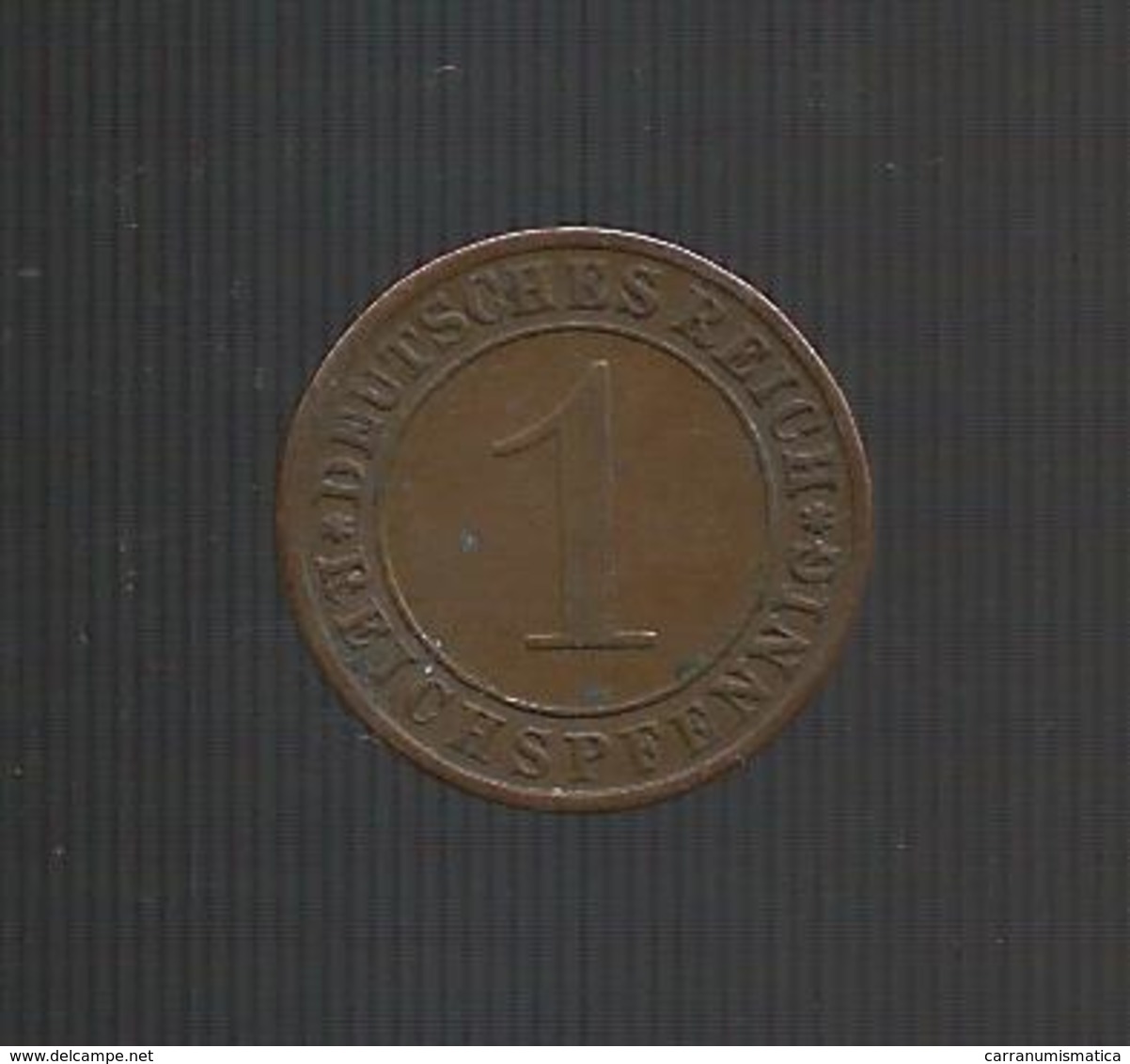 DEUTSCHLAND / GERMANY - Weimarer Republik - 1 REICHSPFENNIG ( 1930 A ) - 1 Rentenpfennig & 1 Reichspfennig