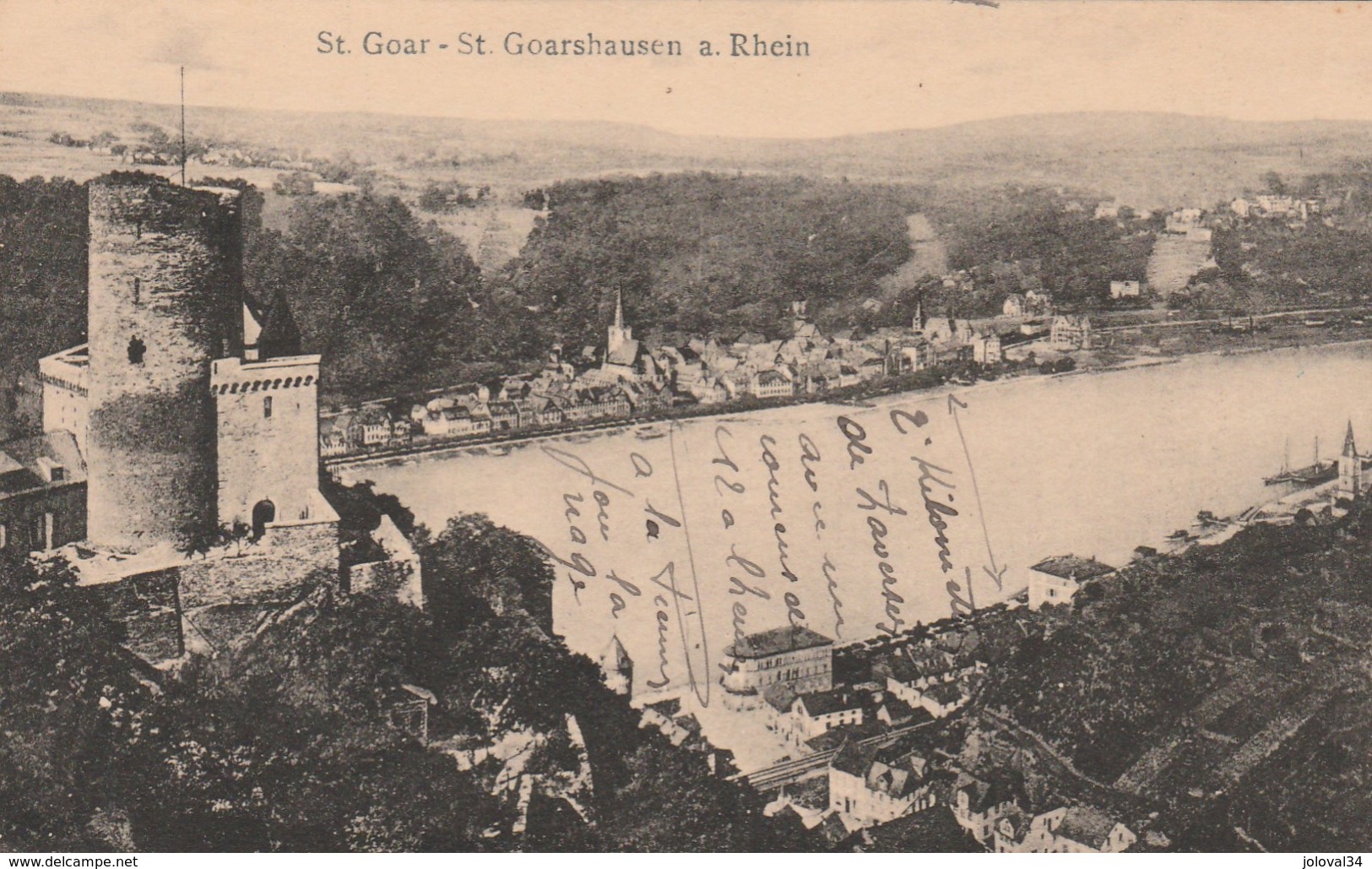 Allemagne - ST GOAR - St Goarhausen A. Rhein - St. Goar