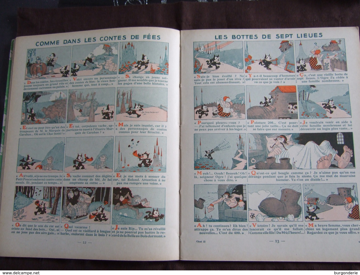 FELIX AU PAYS DE L'OGRE / ILLUSTRATIONS PAT SULLIVAN / HACHETTE / 1931 / N°2 DE LA SERIE