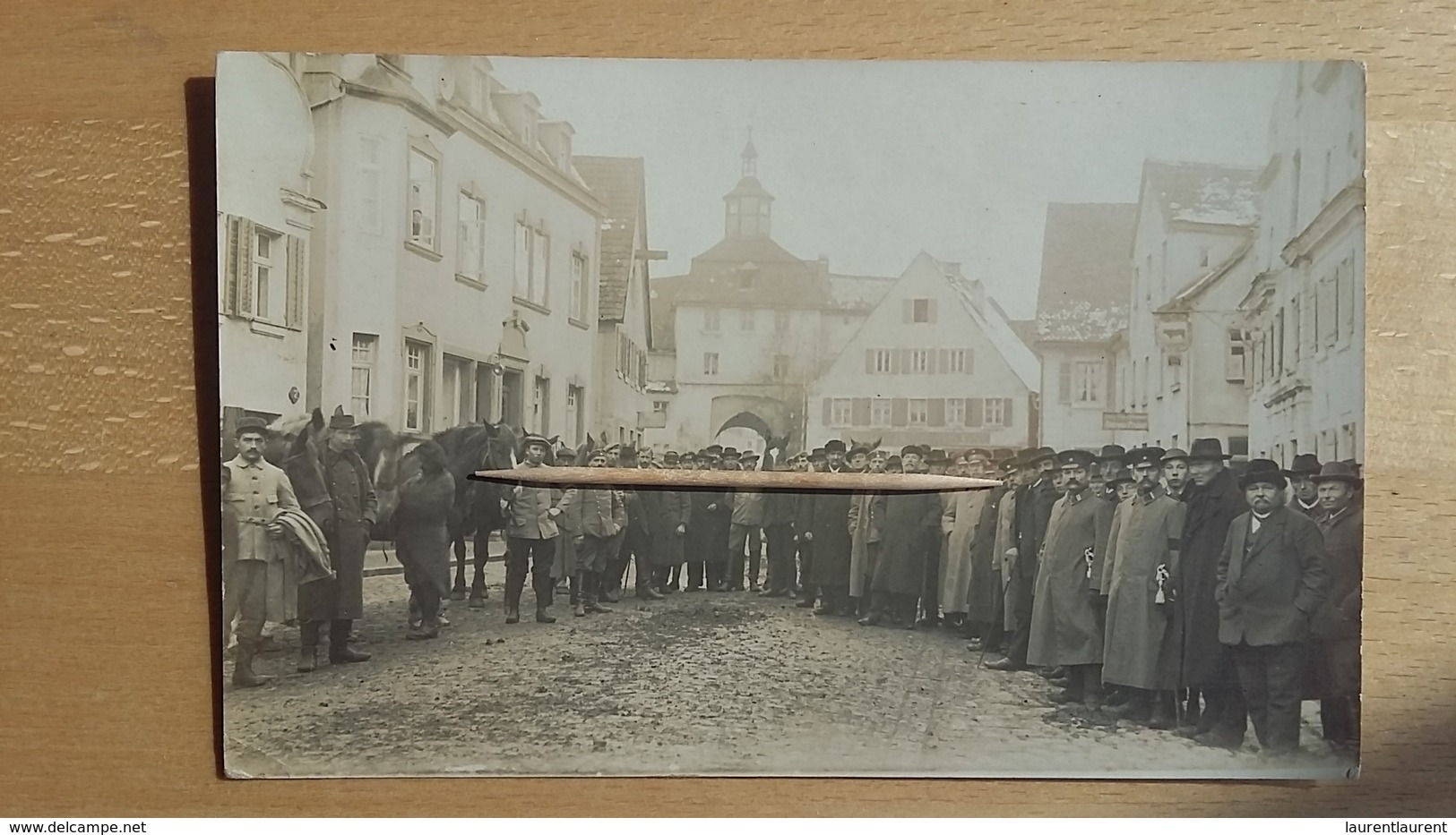 Wassertrüdingen, Marktplatz, Blick Zum Stadttor - Ansbach