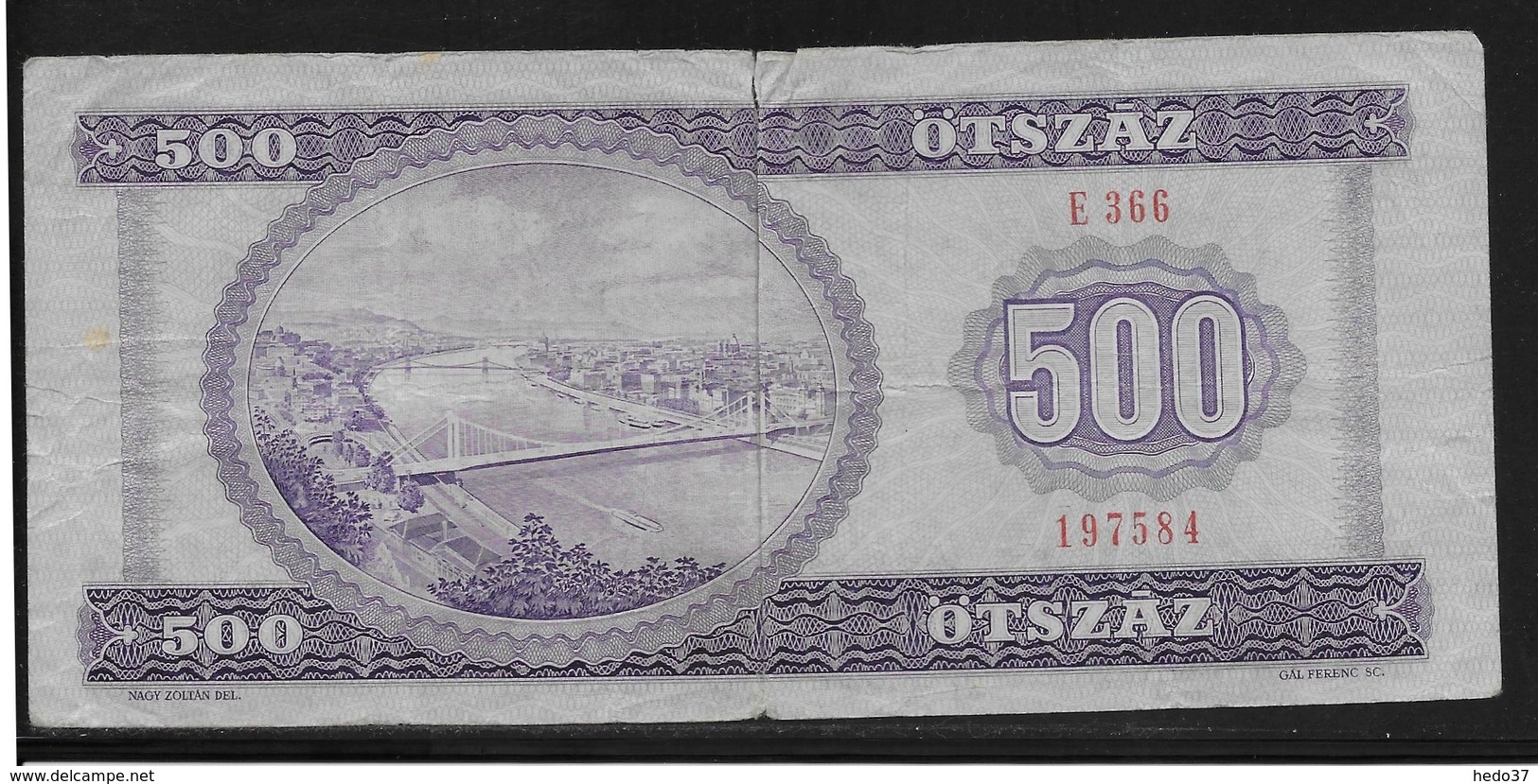 Hongrie - 500 Forint - 1975 - Pick N°172 - TB - Hongrie