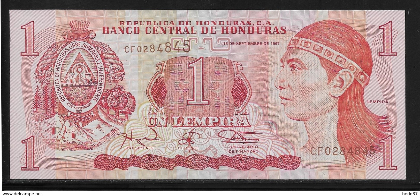 Honduras - 1 Lampira - 1997 - Pick N°79A - NEUF - Honduras