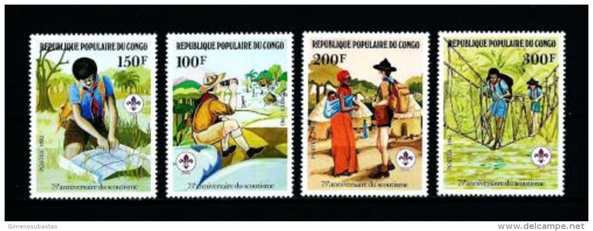 Congo (Brazzaville)  N&ordm; Yvert  663/6  En Nuevo - Nuevas/fijasellos