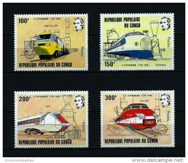 Congo (Brazzaville)  N&ordm; Yvert  656/9  En Nuevo - Nuevas/fijasellos