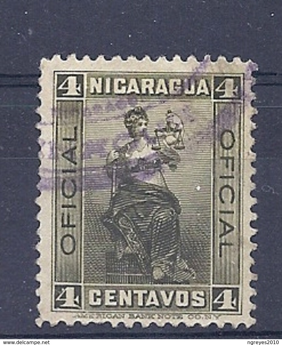 180029935  NICARAGUA  YVERT  SERVICE  Nº  104 - Nicaragua