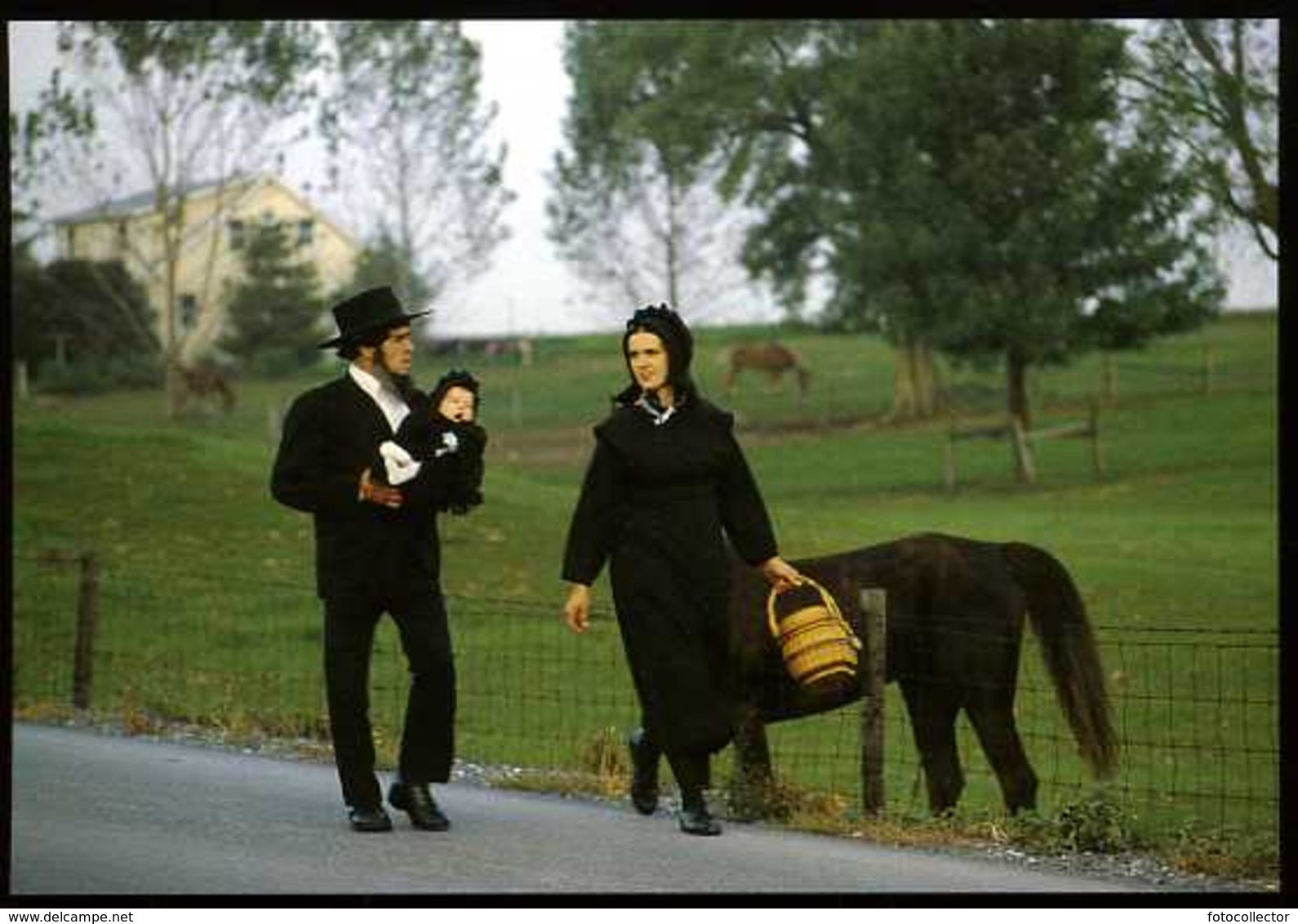 Amish Country : Amish Seasons En Route Vers L'église - Lancaster