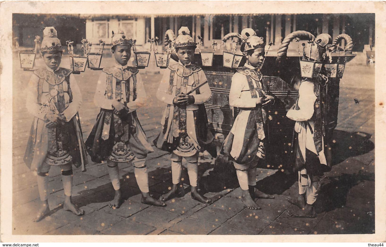 ¤¤  -   CAMBODGE   -   Carte-Photo   -  Les Arts Coloniaux En 1934  -  Danseurs Cambodgiens    -  ¤¤ - Cambodge